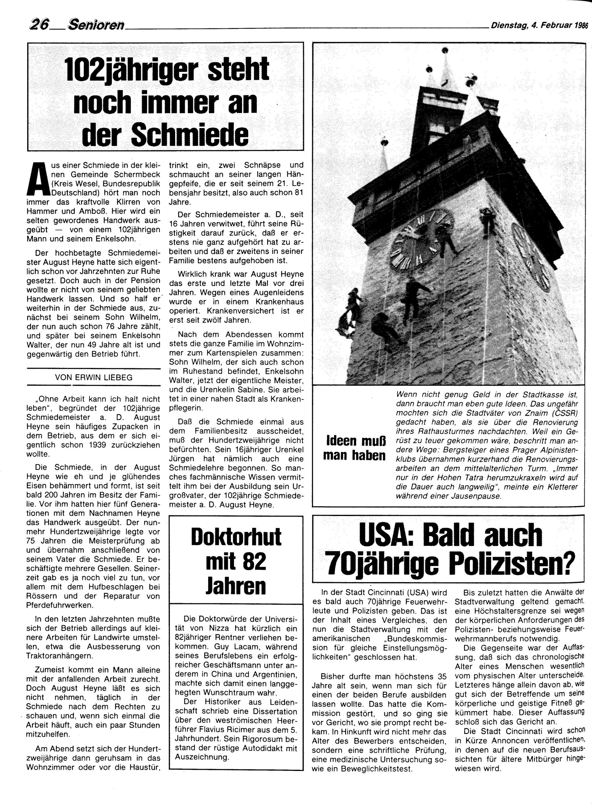 Ausgabe Di. 04.02.1986, Seite 26