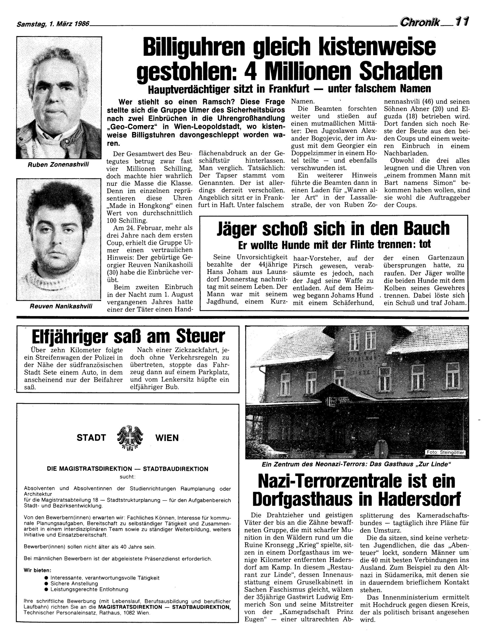 Ausgabe Sa. 01.03.1986, Seite 11