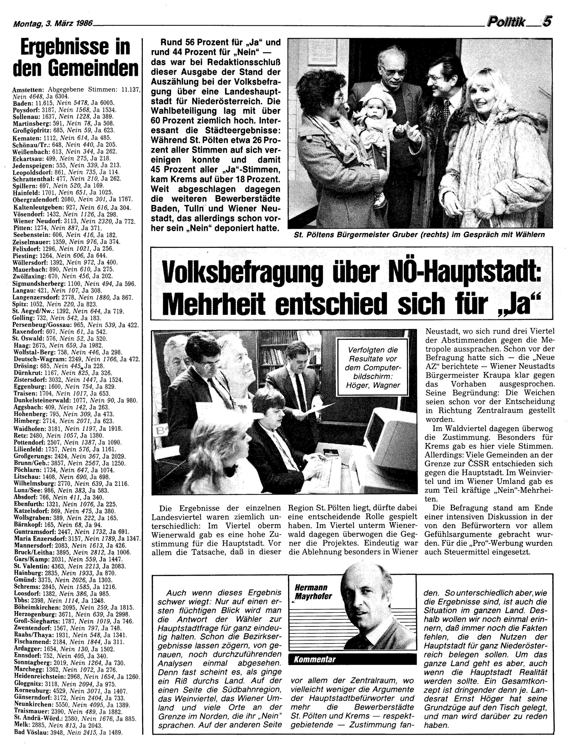 Ausgabe Mo. 03.03.1986, Seite 5