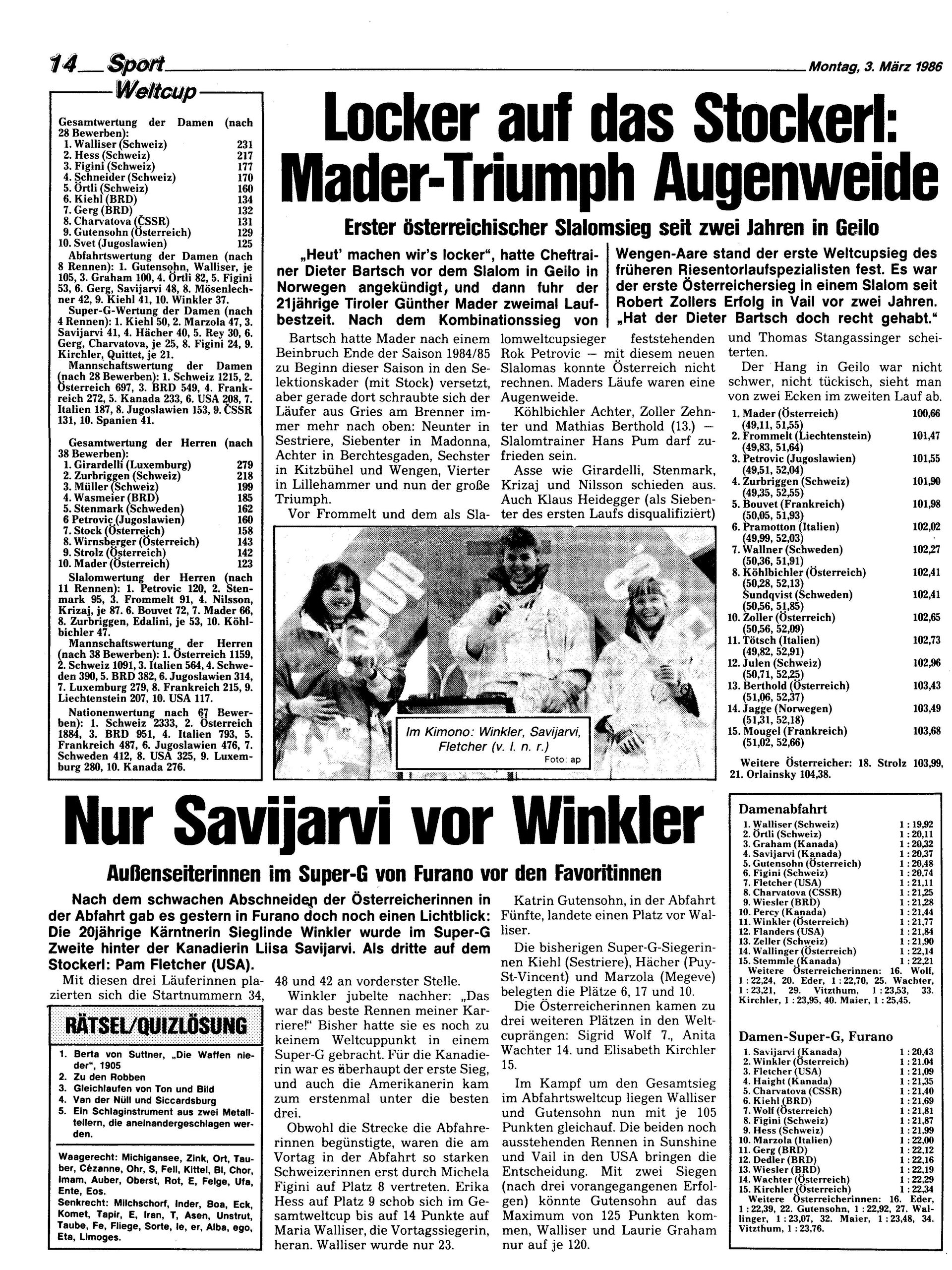 Ausgabe Mo. 03.03.1986, Seite 14