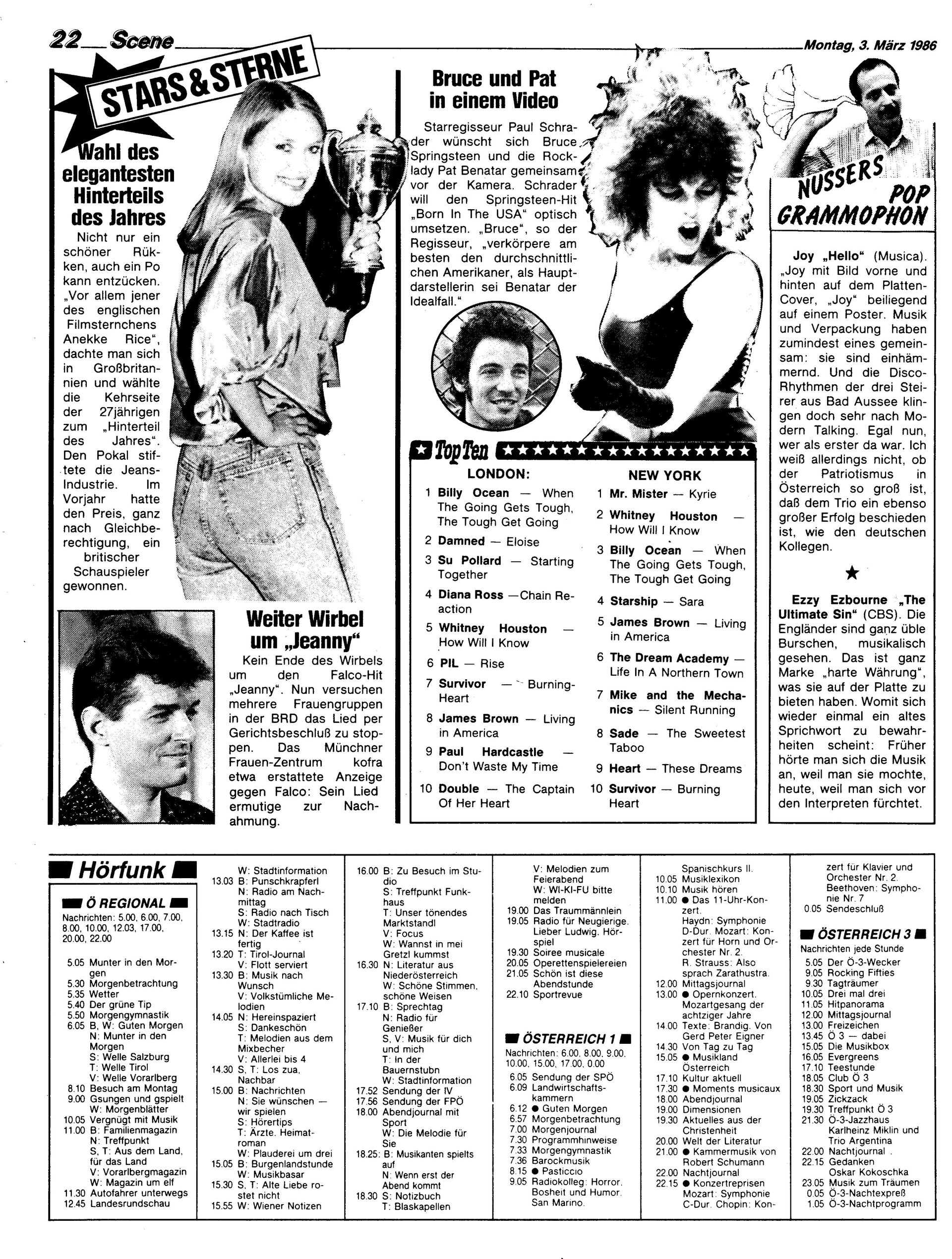 Ausgabe Mo. 03.03.1986, Seite 22