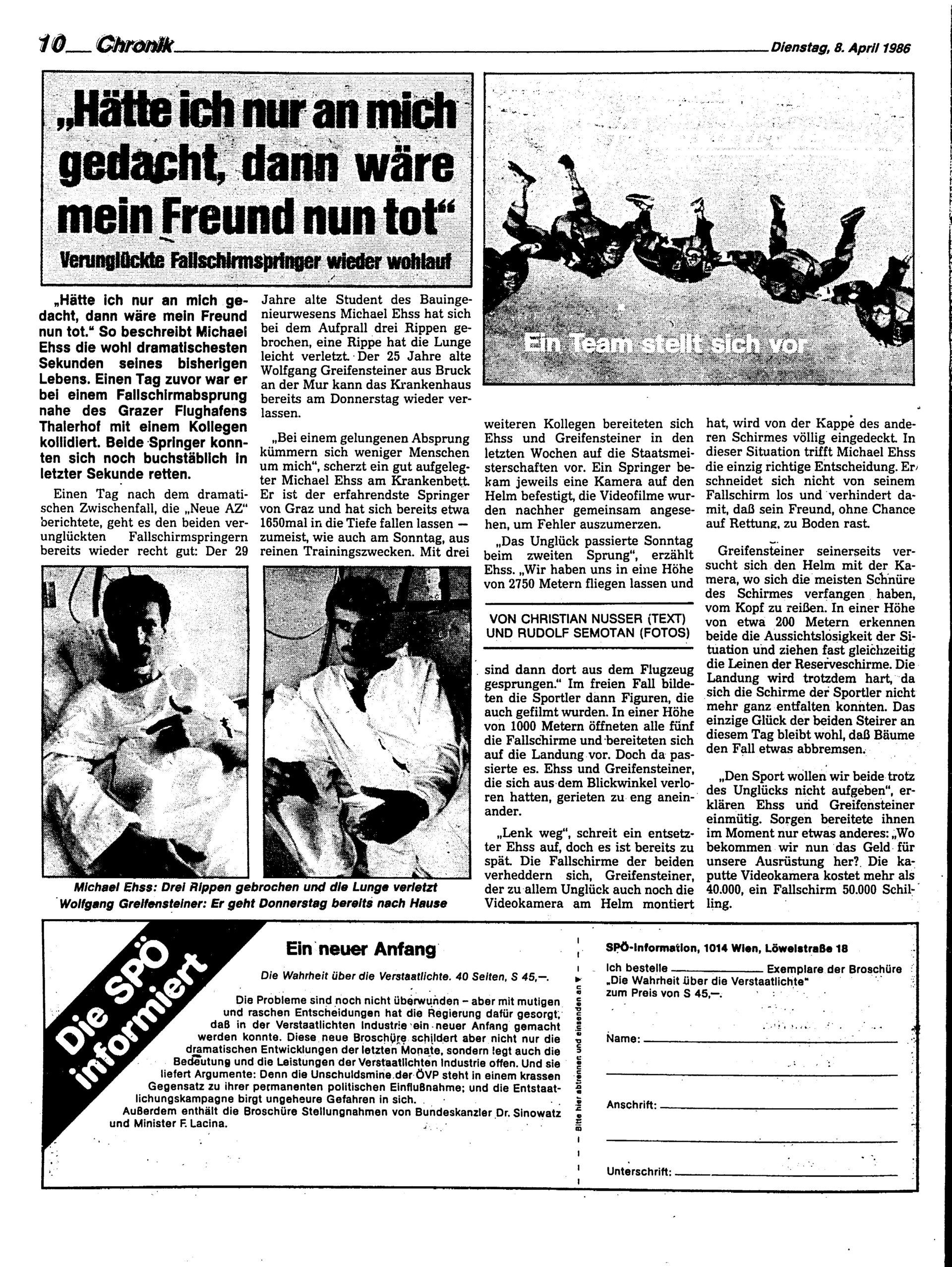 Ausgabe Di. 08.04.1986, Seite 10