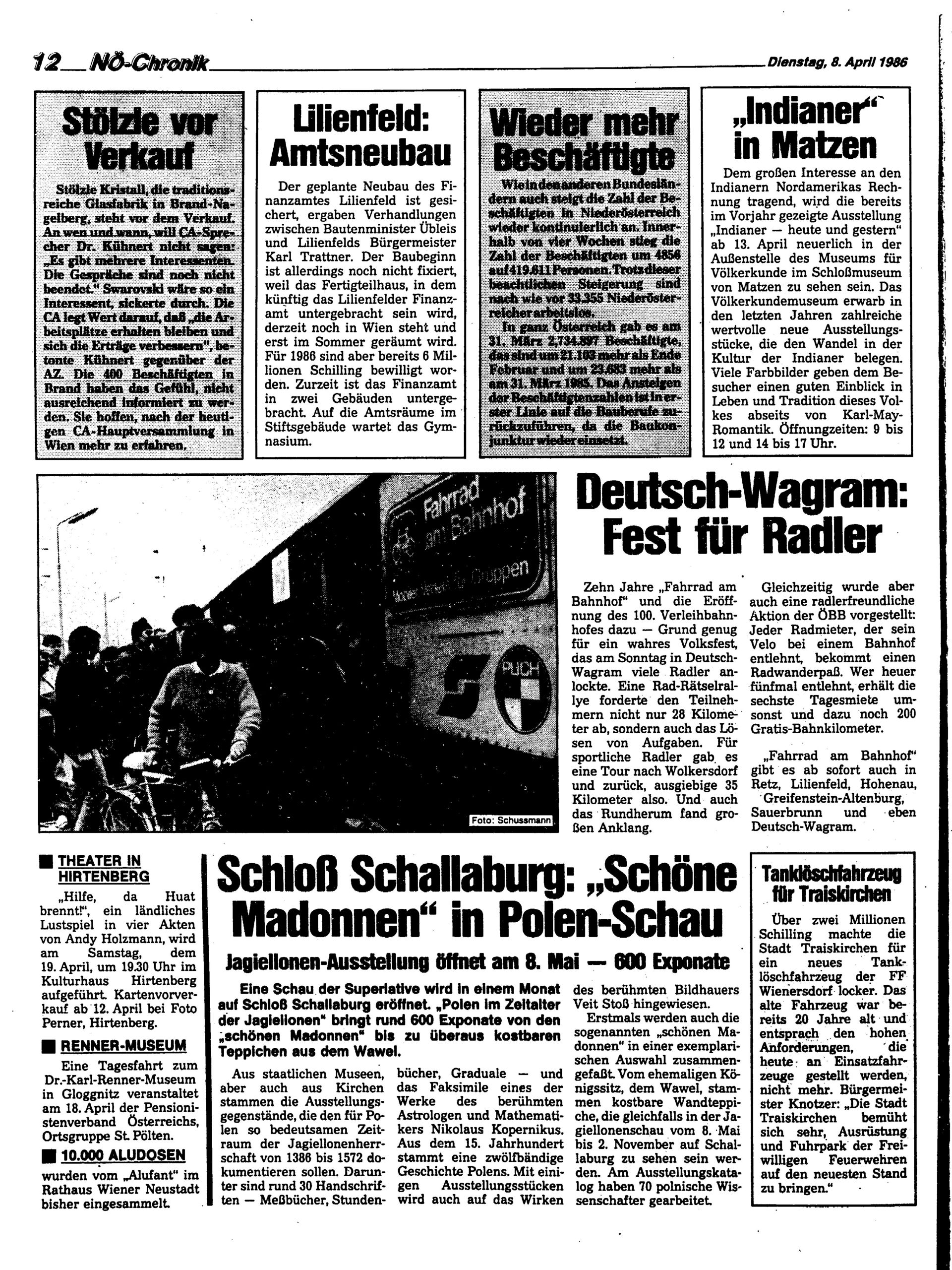 Ausgabe Di. 08.04.1986, Seite 12