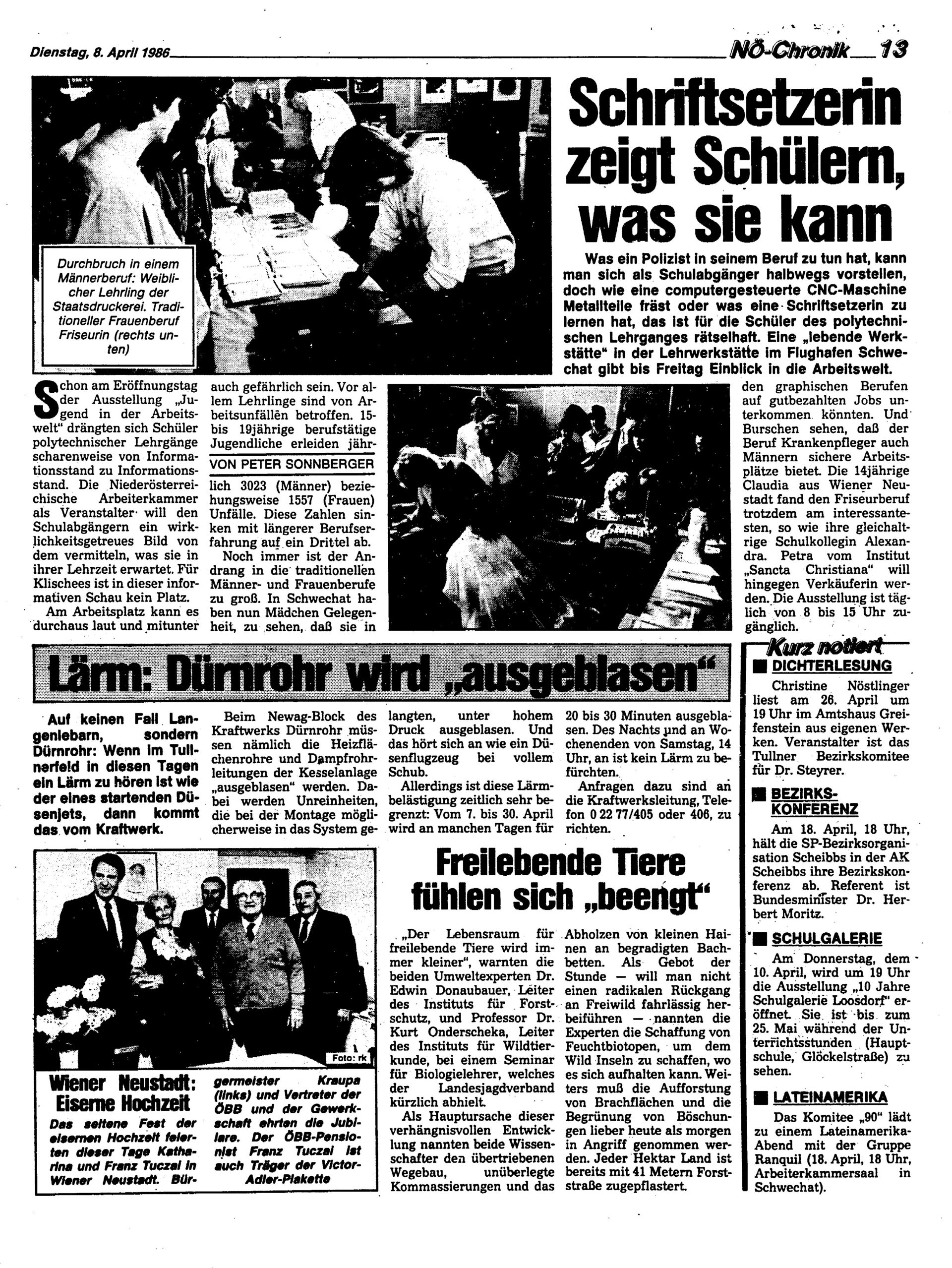 Ausgabe Di. 08.04.1986, Seite 13