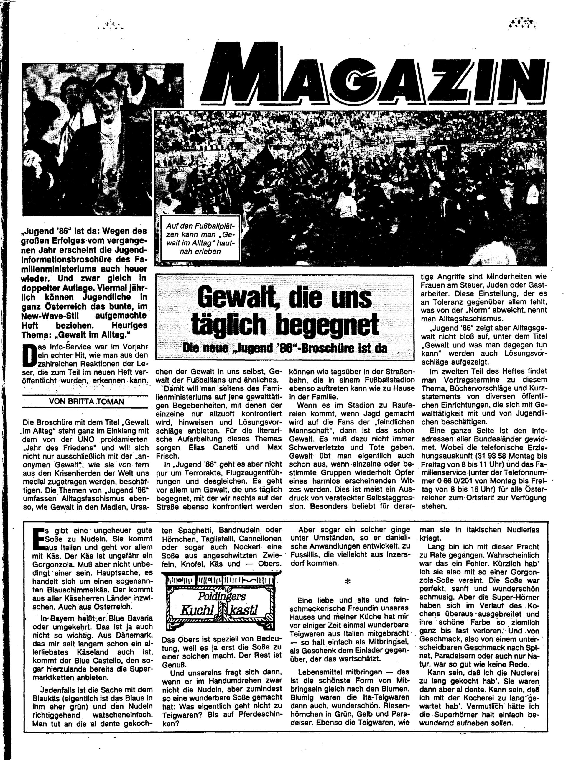 Ausgabe Di. 08.04.1986, Seite 25
