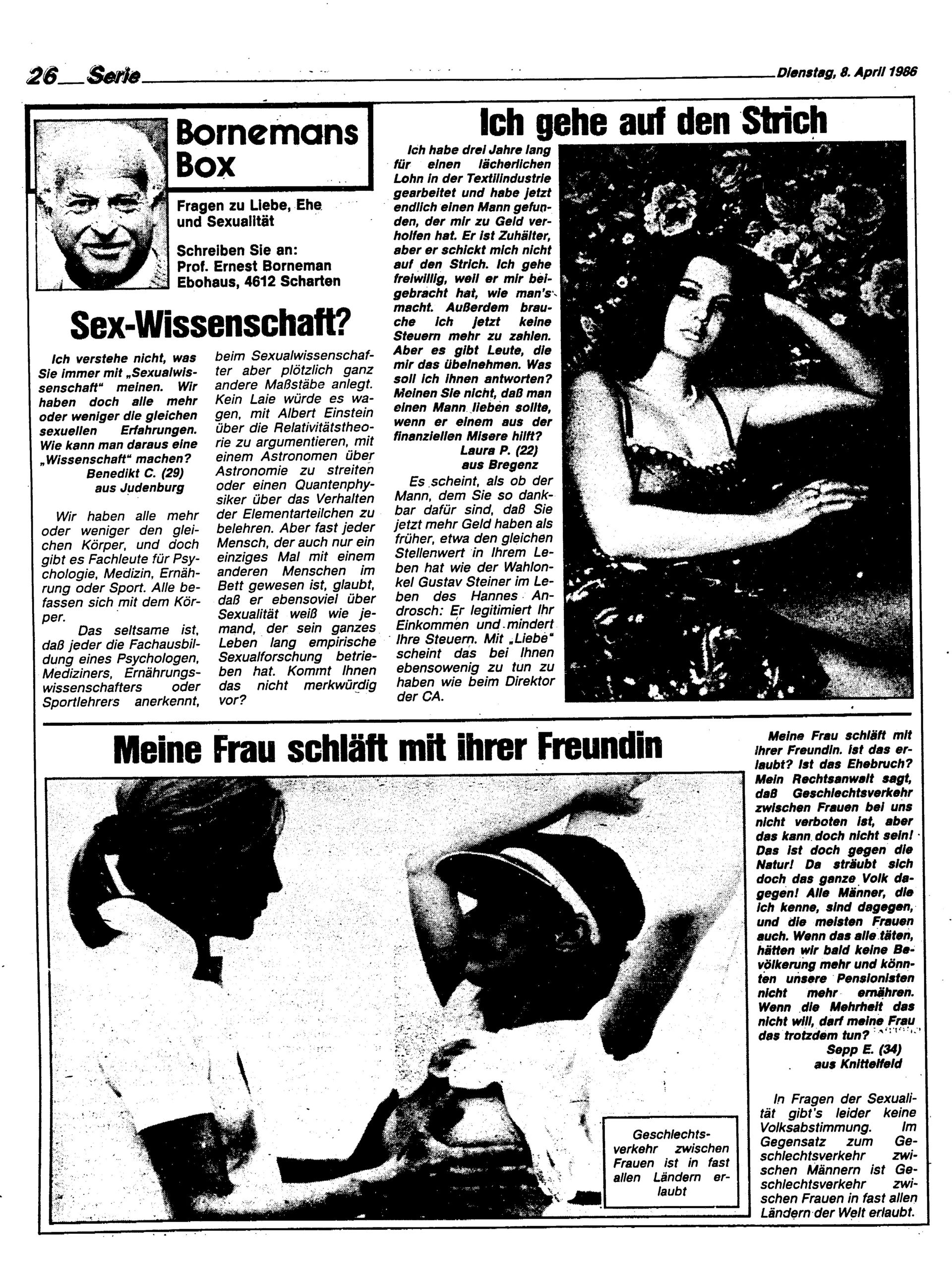 Ausgabe Di. 08.04.1986, Seite 26