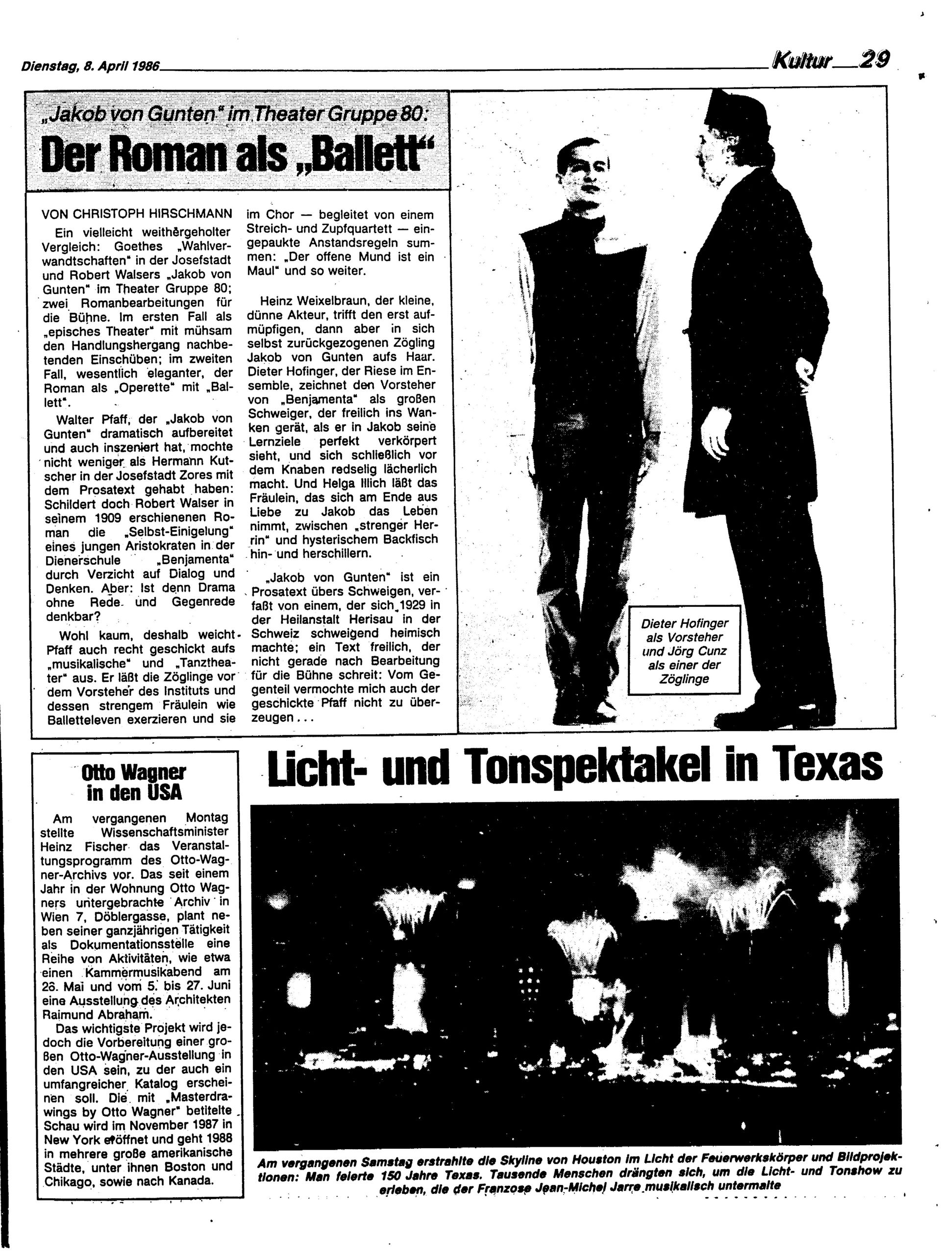 Ausgabe Di. 08.04.1986, Seite 29