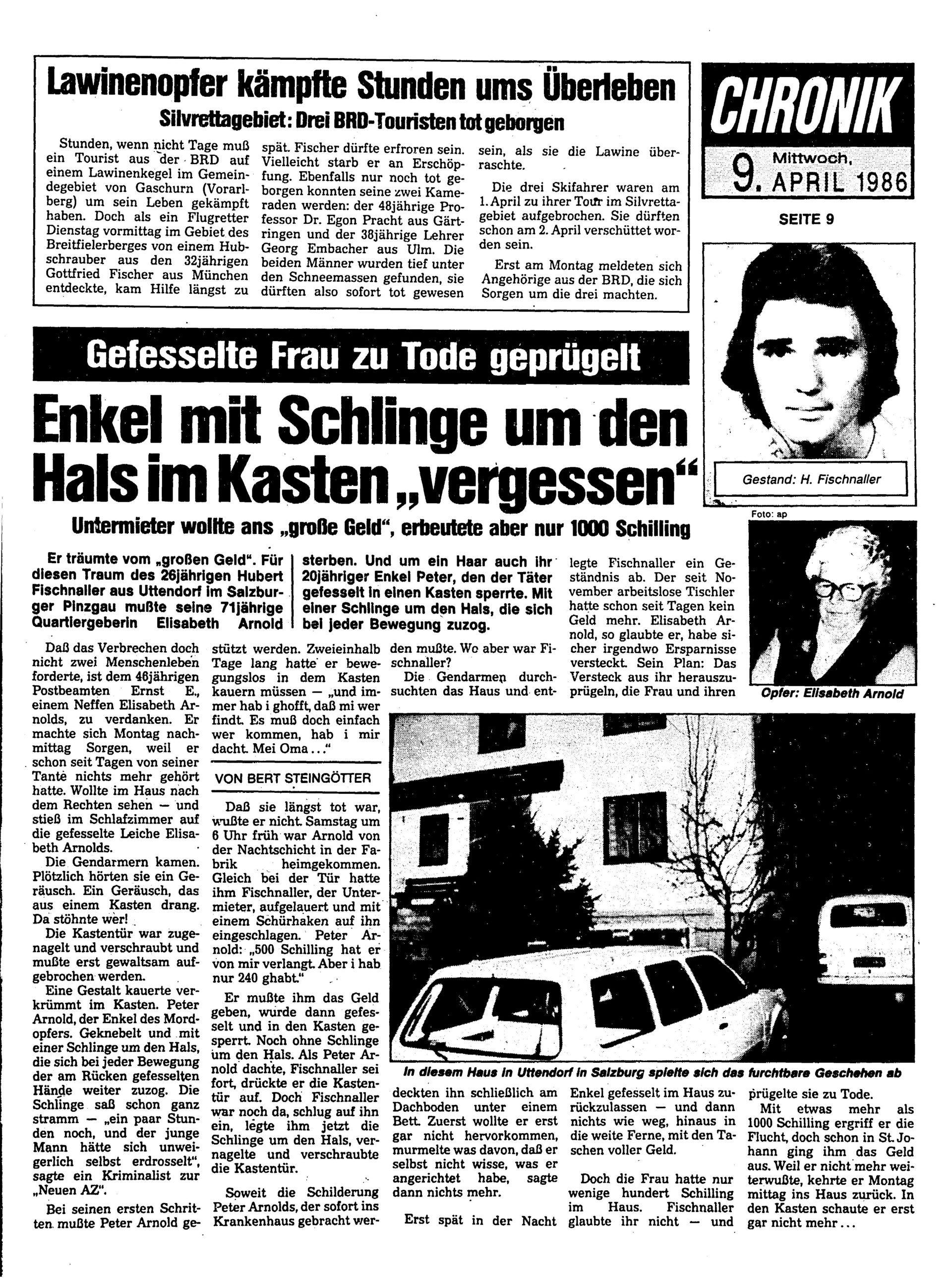 Ausgabe Mi. 09.04.1986, Seite 9