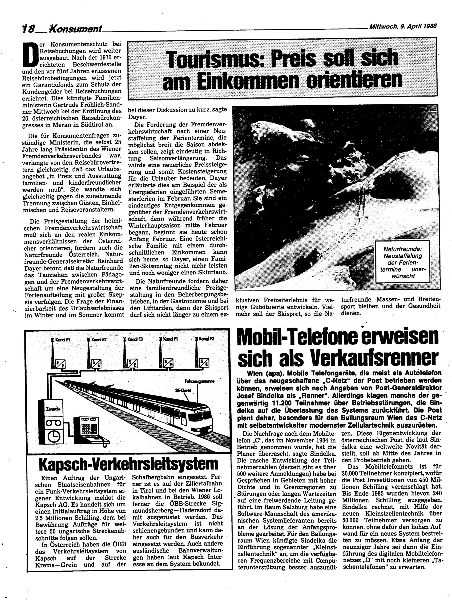 Ausgabe Mi. 09.04.1986, Seite 18