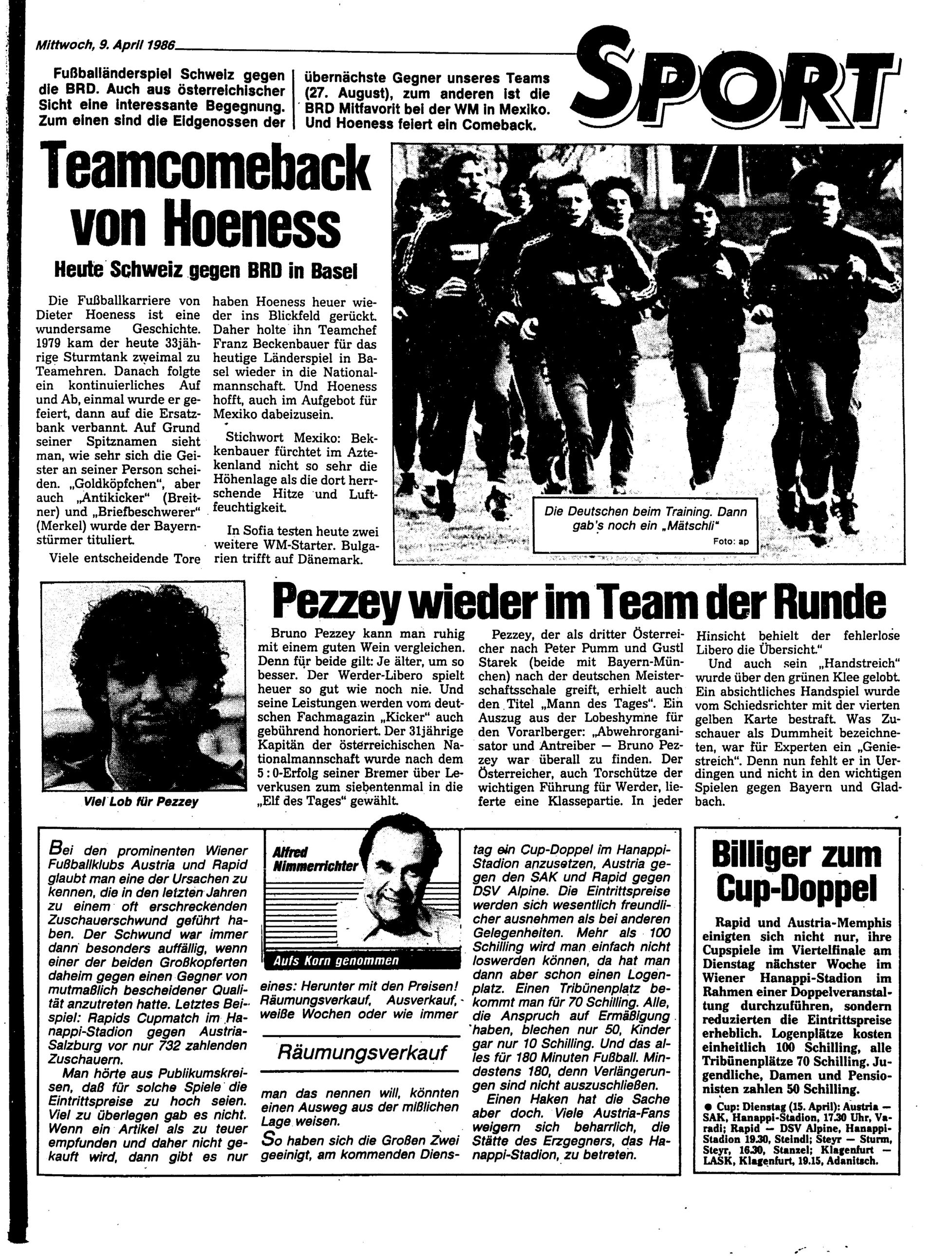 Ausgabe Mi. 09.04.1986, Seite 21