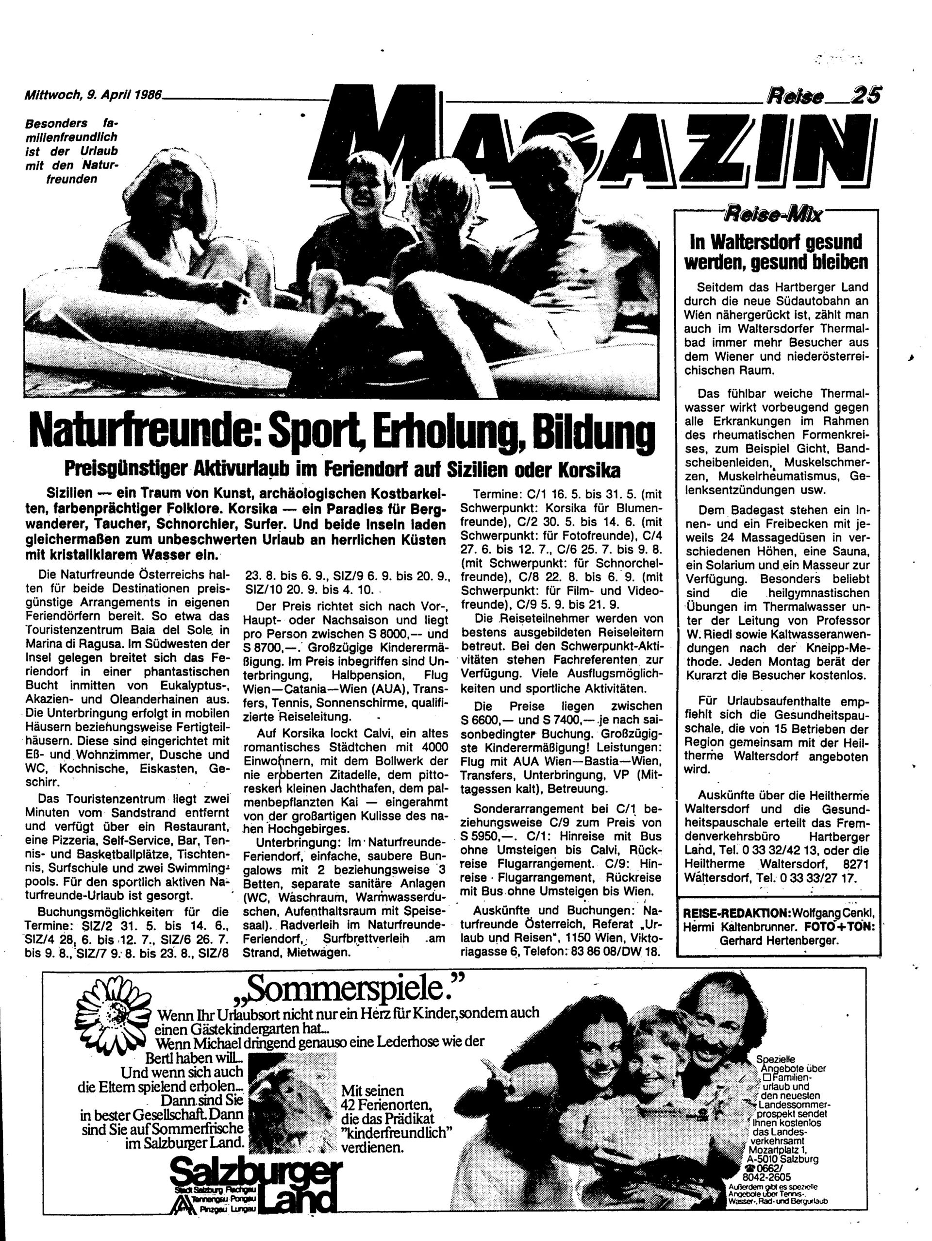 Ausgabe Mi. 09.04.1986, Seite 25