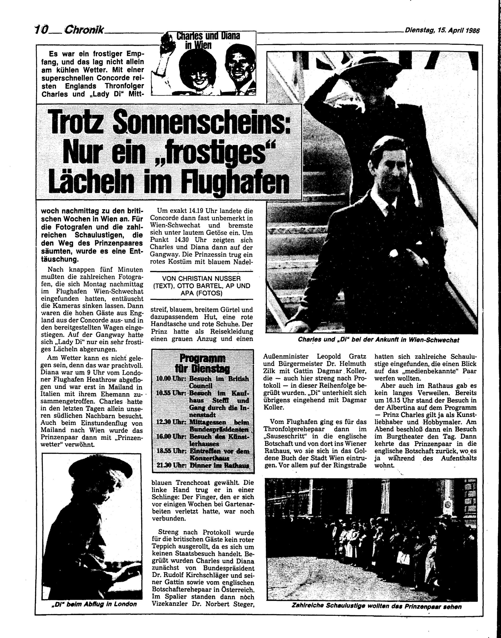 Ausgabe Di. 15.04.1986, Seite 10