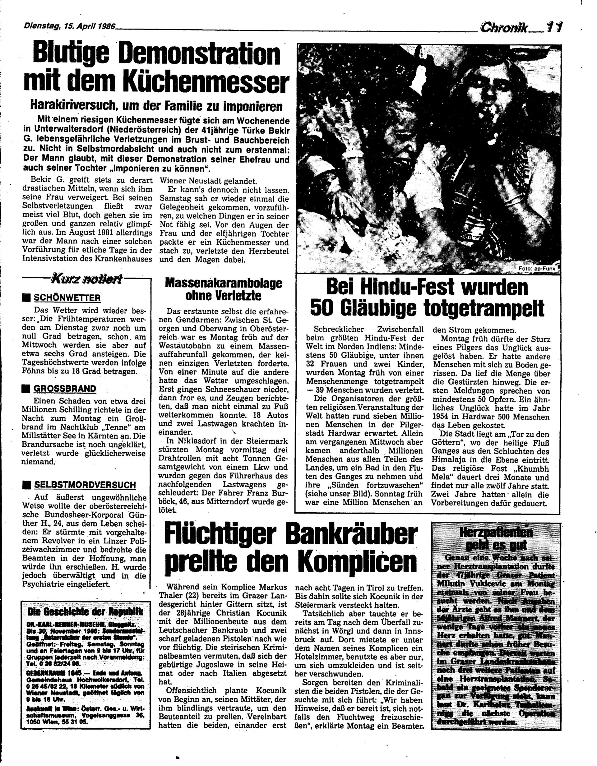Ausgabe Di. 15.04.1986, Seite 11