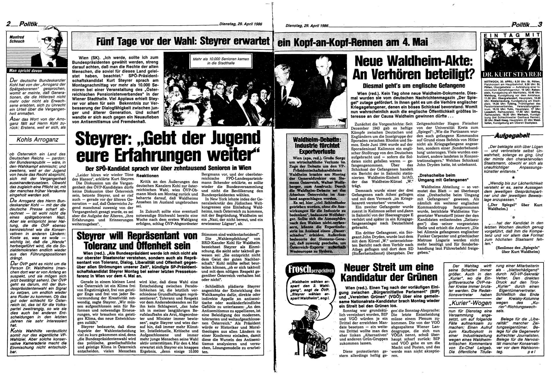 Ausgabe Di. 29.04.1986, Seite 2