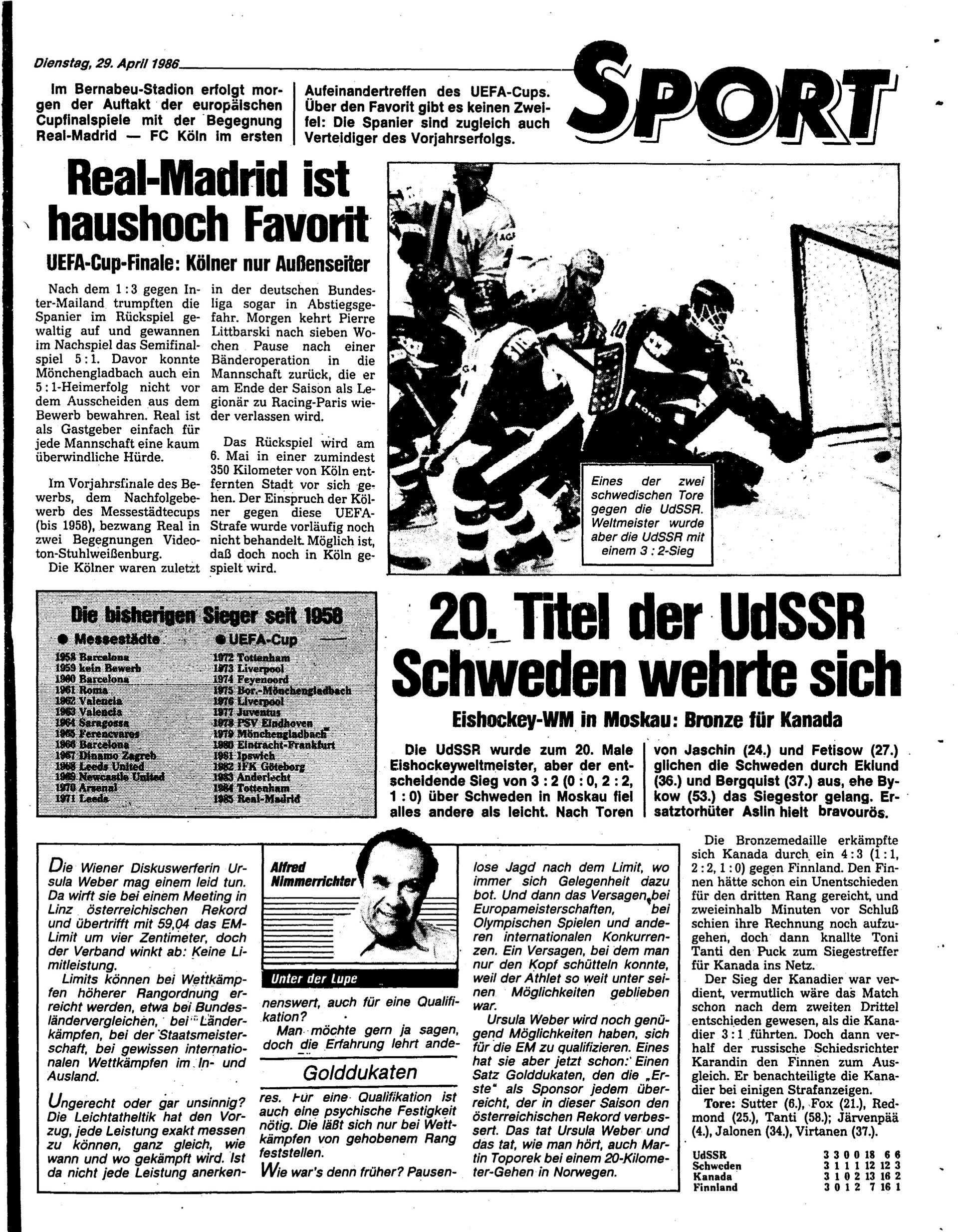 Ausgabe Di. 29.04.1986, Seite 21