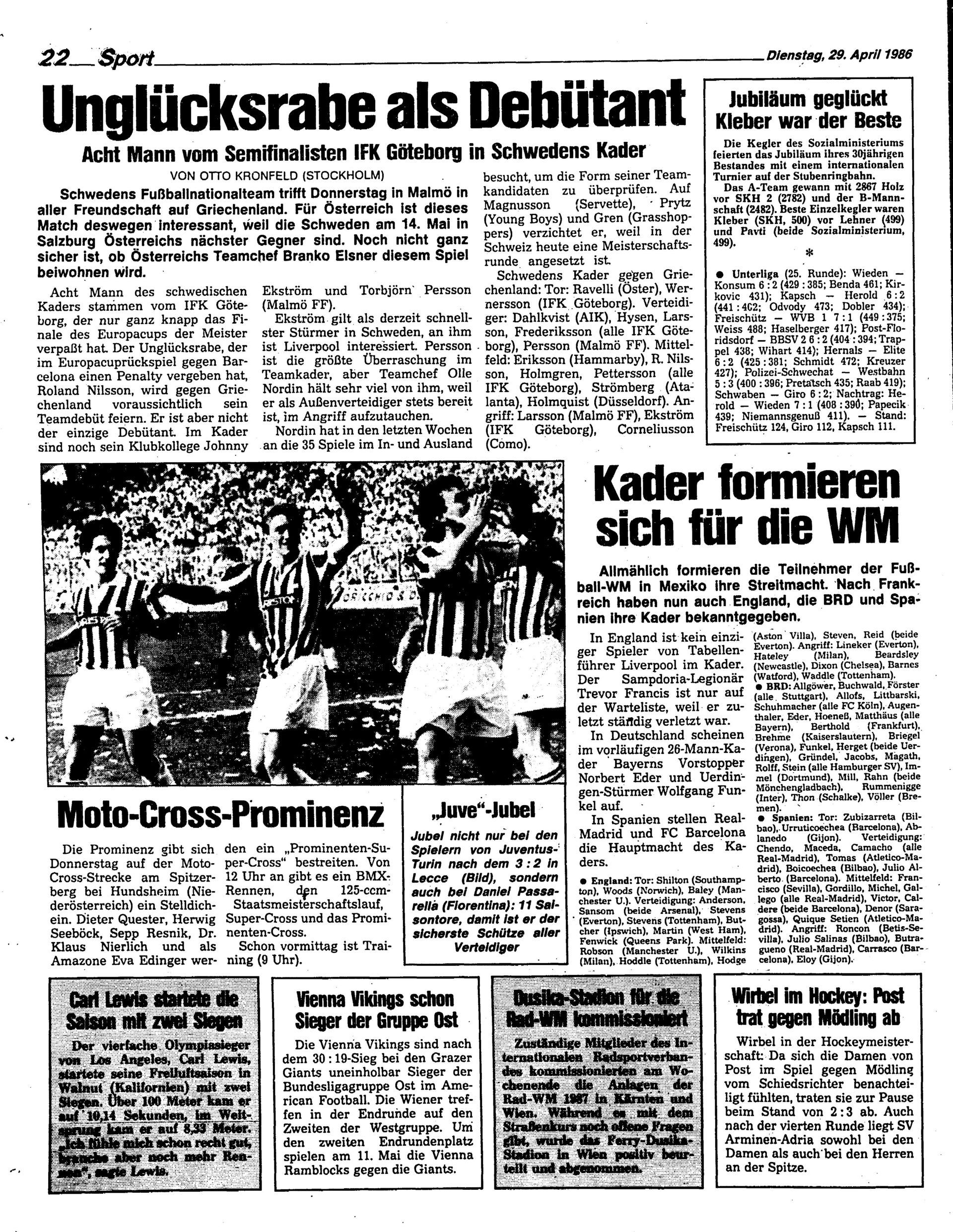 Ausgabe Di. 29.04.1986, Seite 22