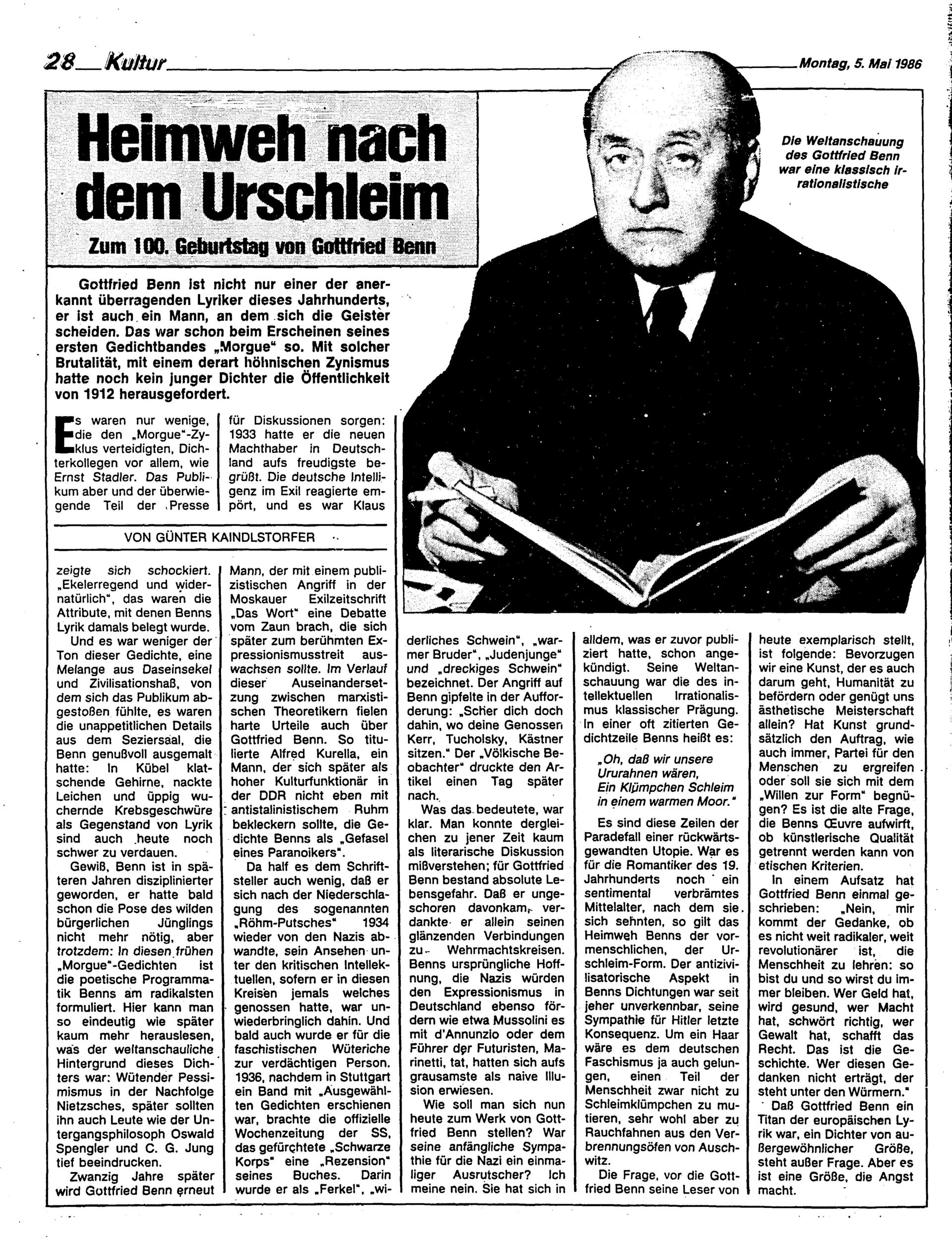 Ausgabe Mo. 05.05.1986, Seite 28