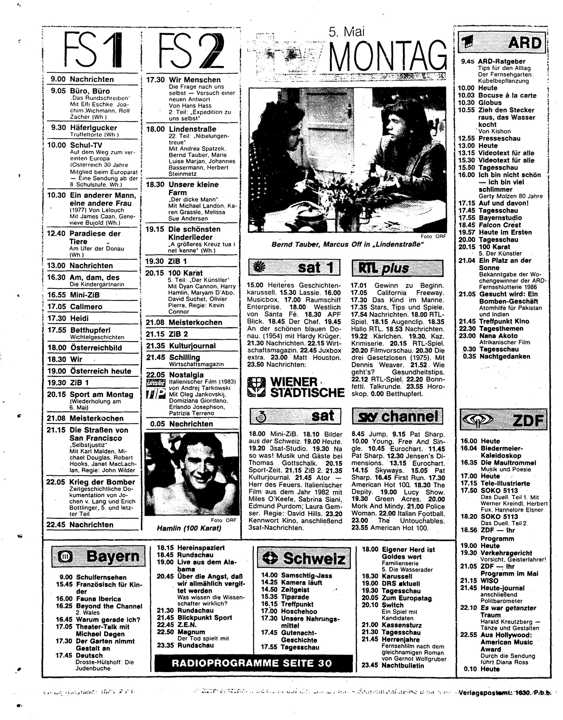 Ausgabe Mo. 05.05.1986, Seite 32
