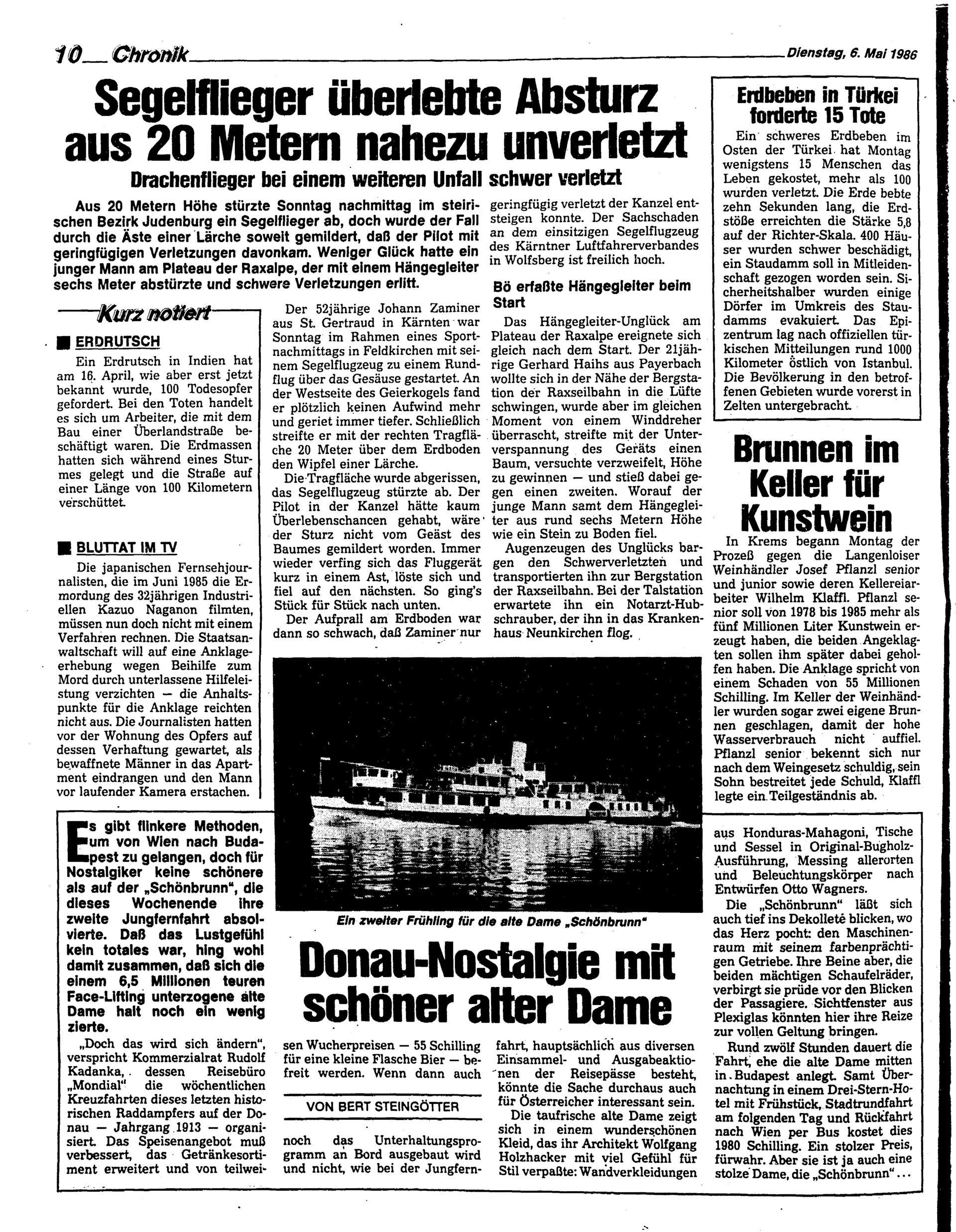 Ausgabe Di. 06.05.1986, Seite 10
