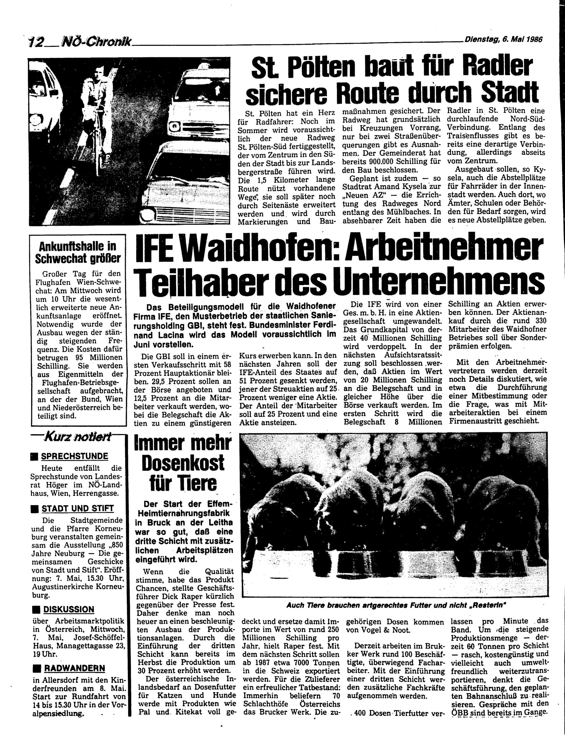 Ausgabe Di. 06.05.1986, Seite 12