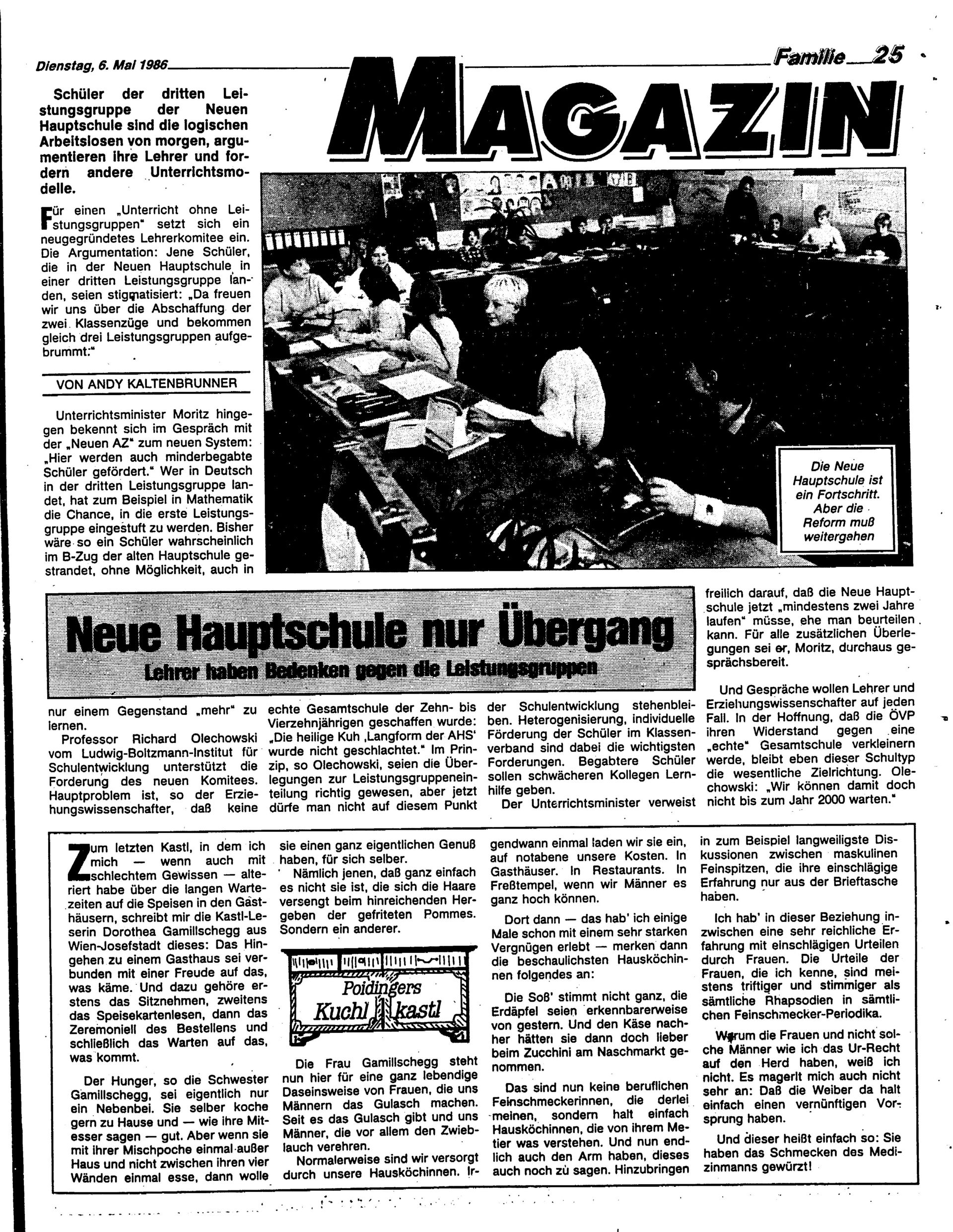 Ausgabe Di. 06.05.1986, Seite 25