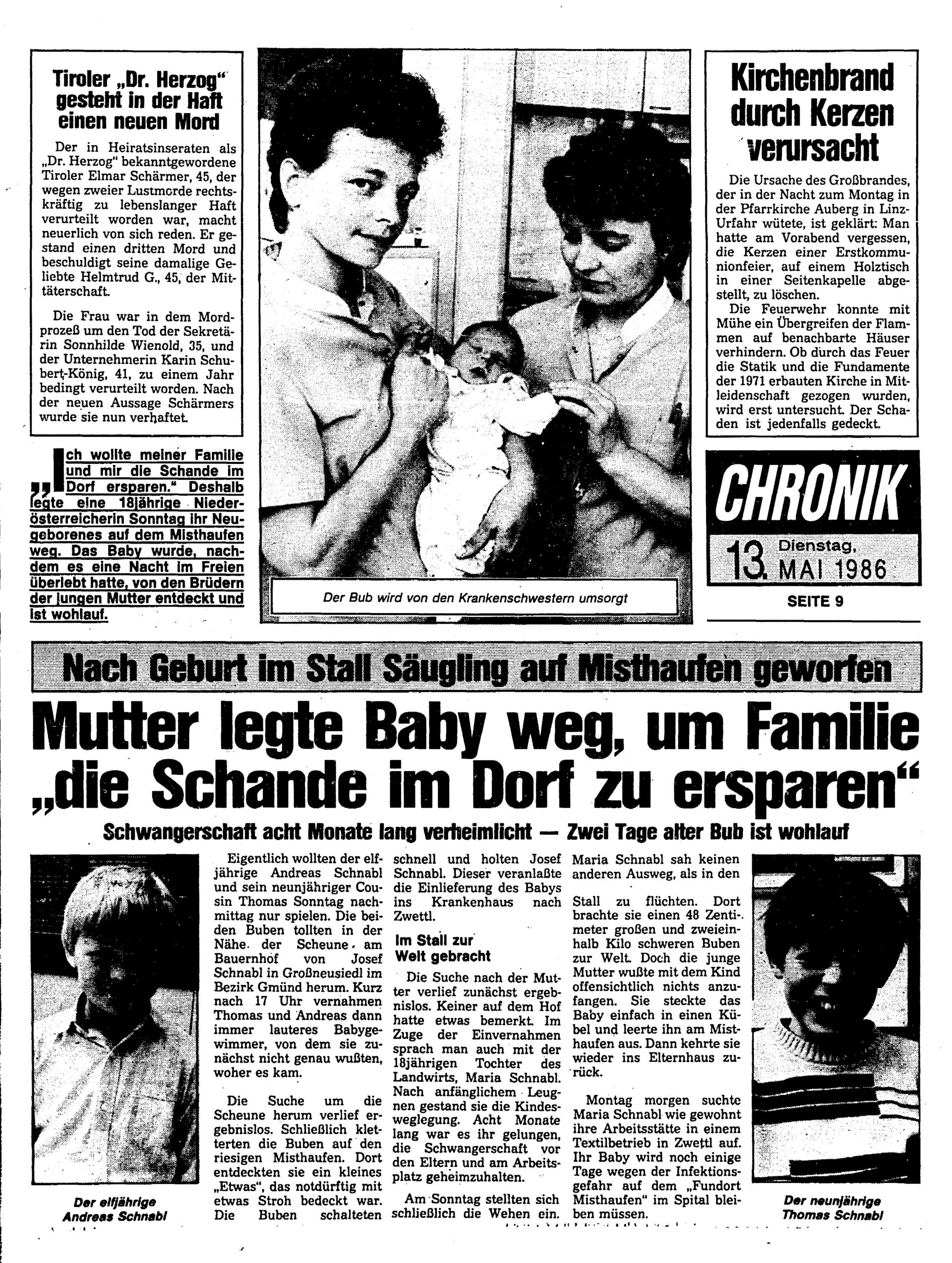 Ausgabe Di. 13.05.1986, Seite 9