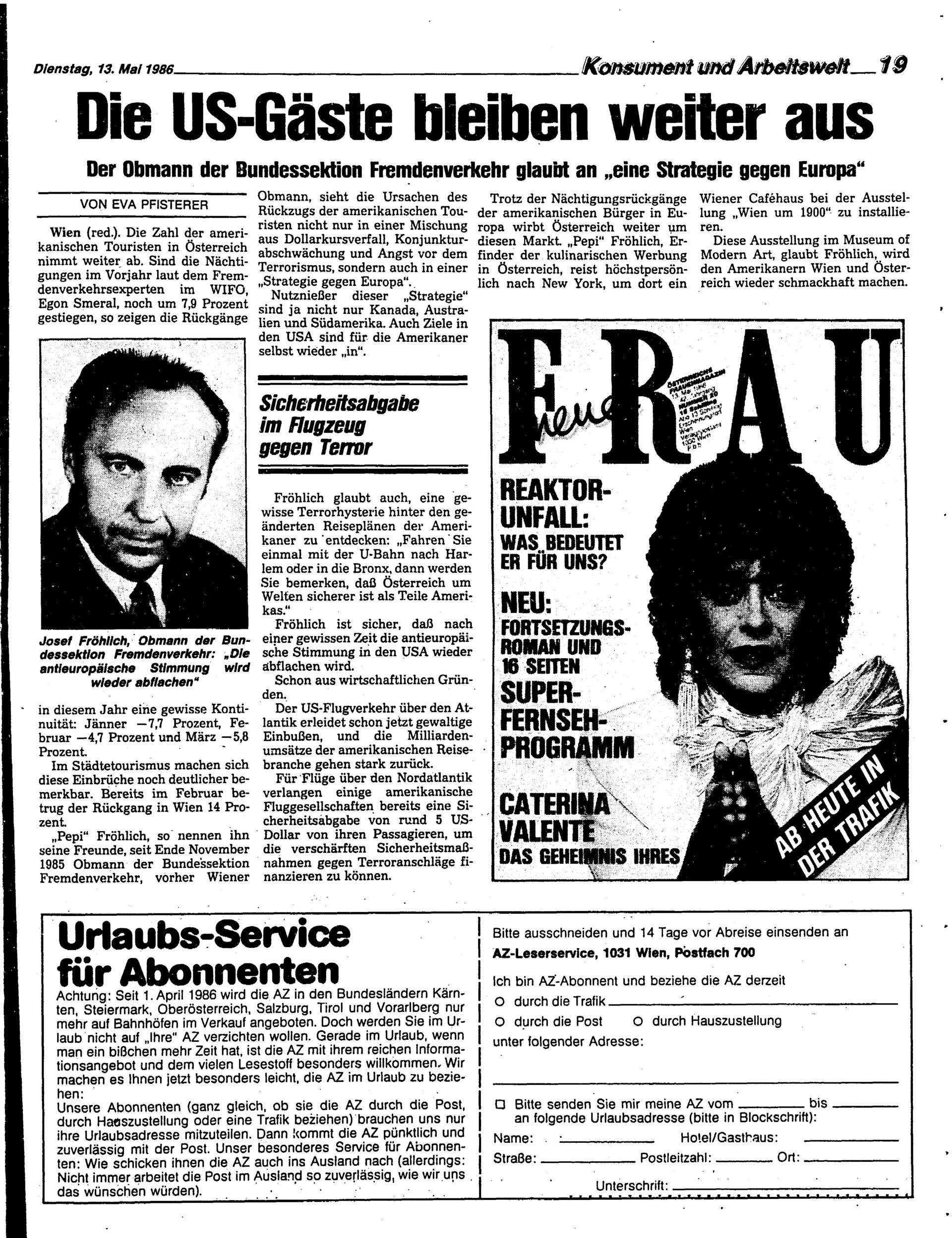 Ausgabe Di. 13.05.1986, Seite 19