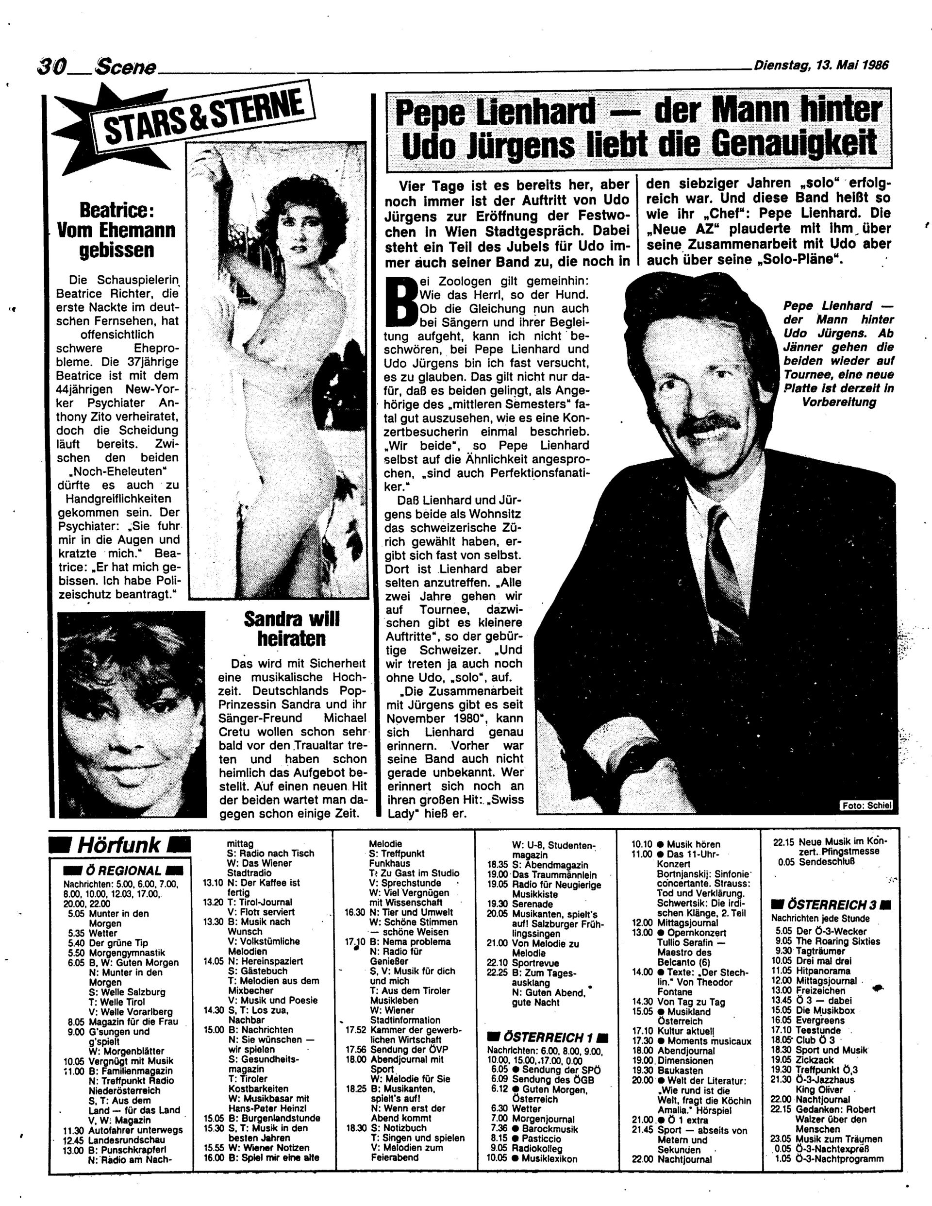 Ausgabe Di. 13.05.1986, Seite 30