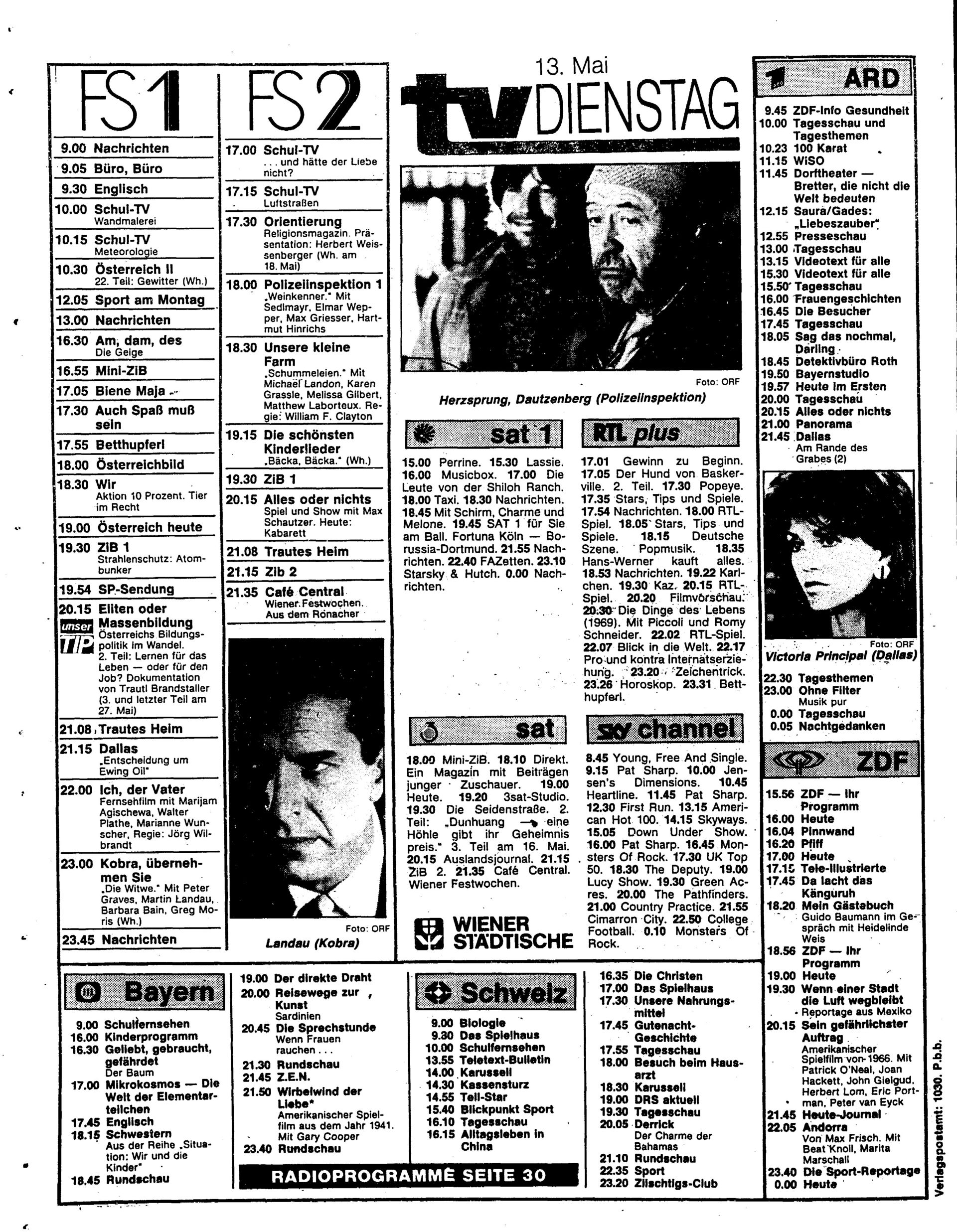 Ausgabe Di. 13.05.1986, Seite 32