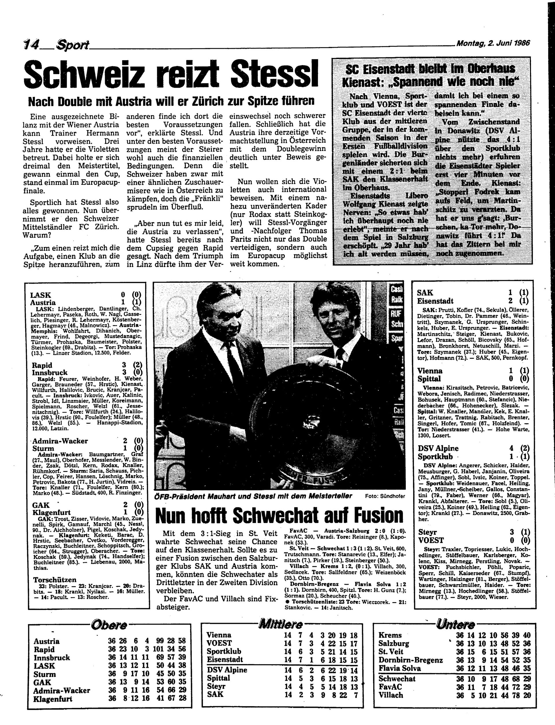 Ausgabe Mo. 02.06.1986, Seite 14