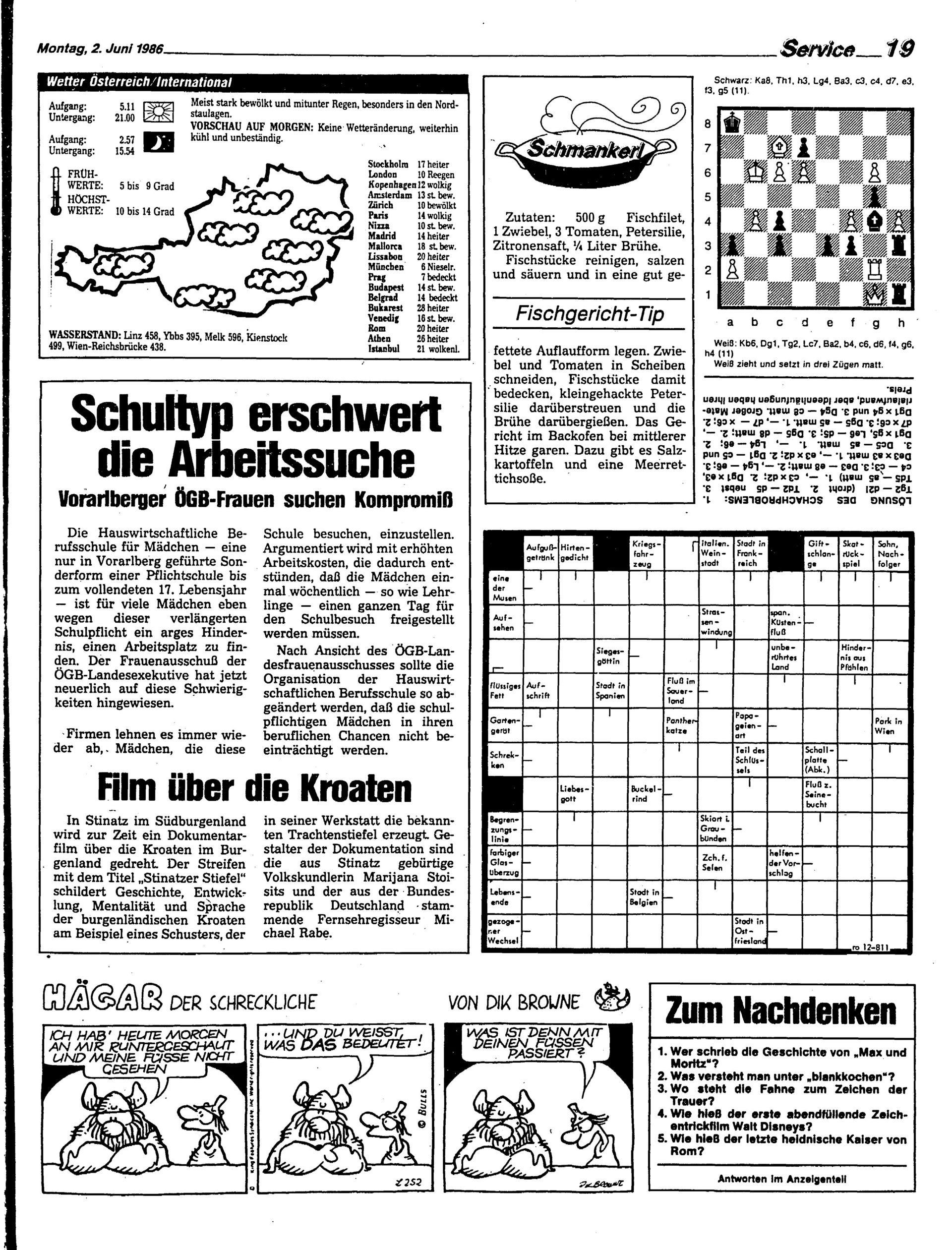 Ausgabe Mo. 02.06.1986, Seite 19