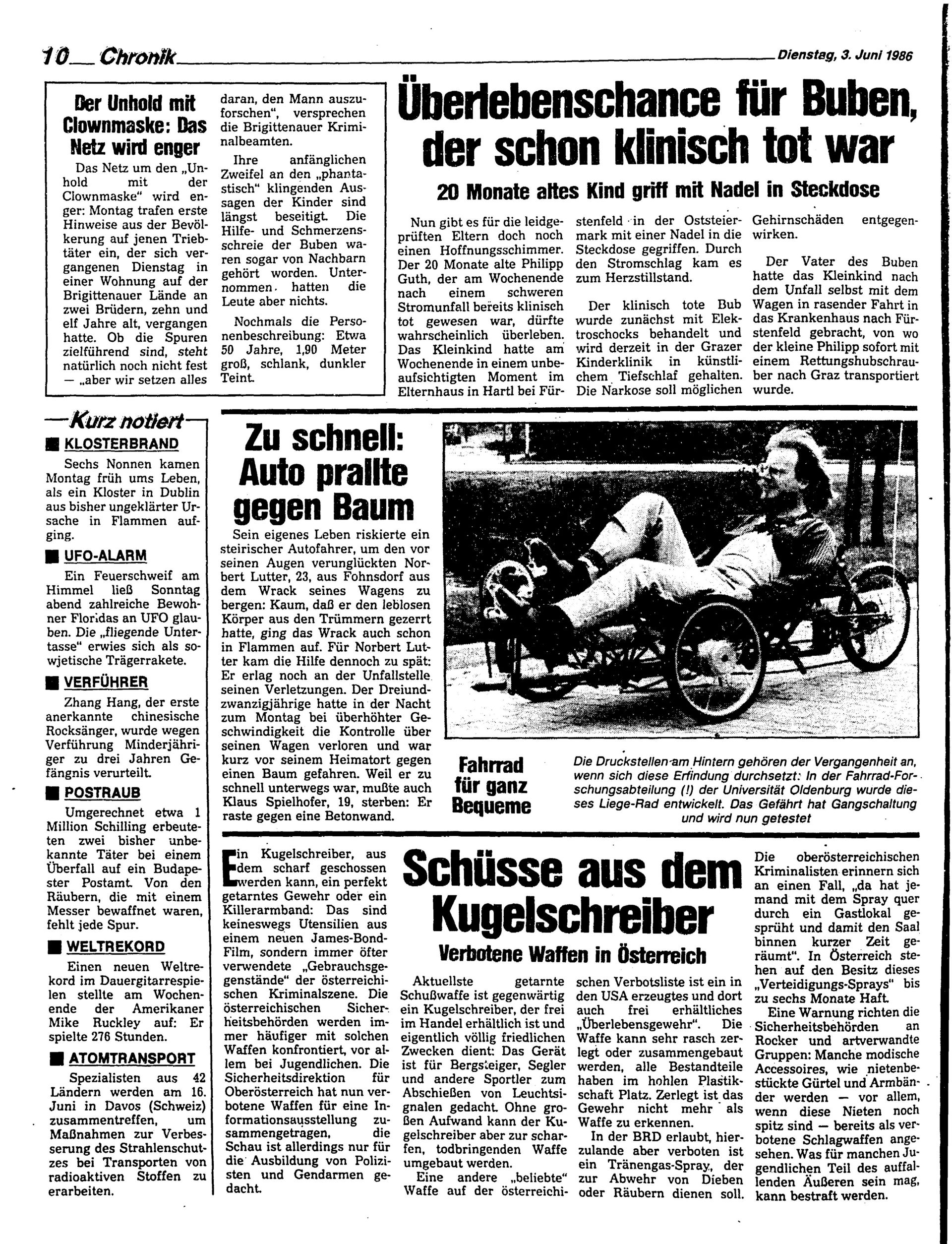 Ausgabe Di. 03.06.1986, Seite 10
