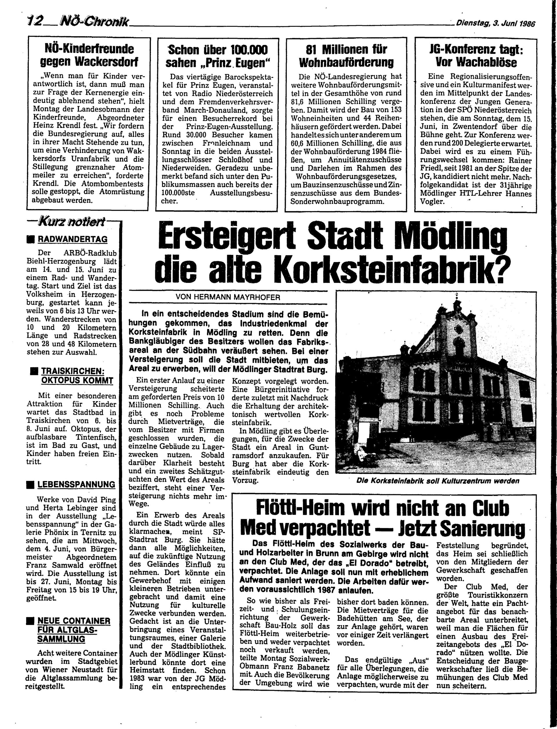Ausgabe Di. 03.06.1986, Seite 12