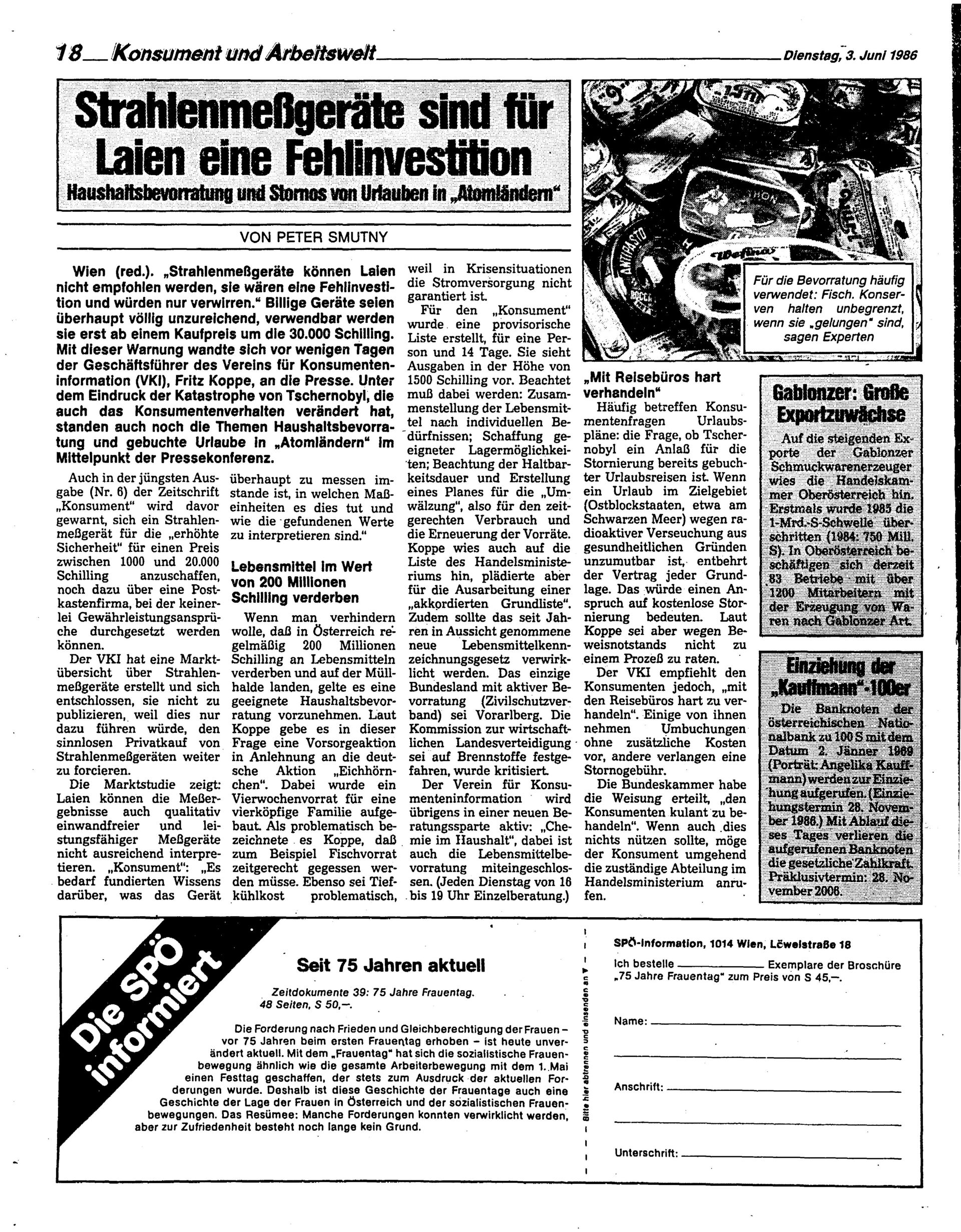 Ausgabe Di. 03.06.1986, Seite 18