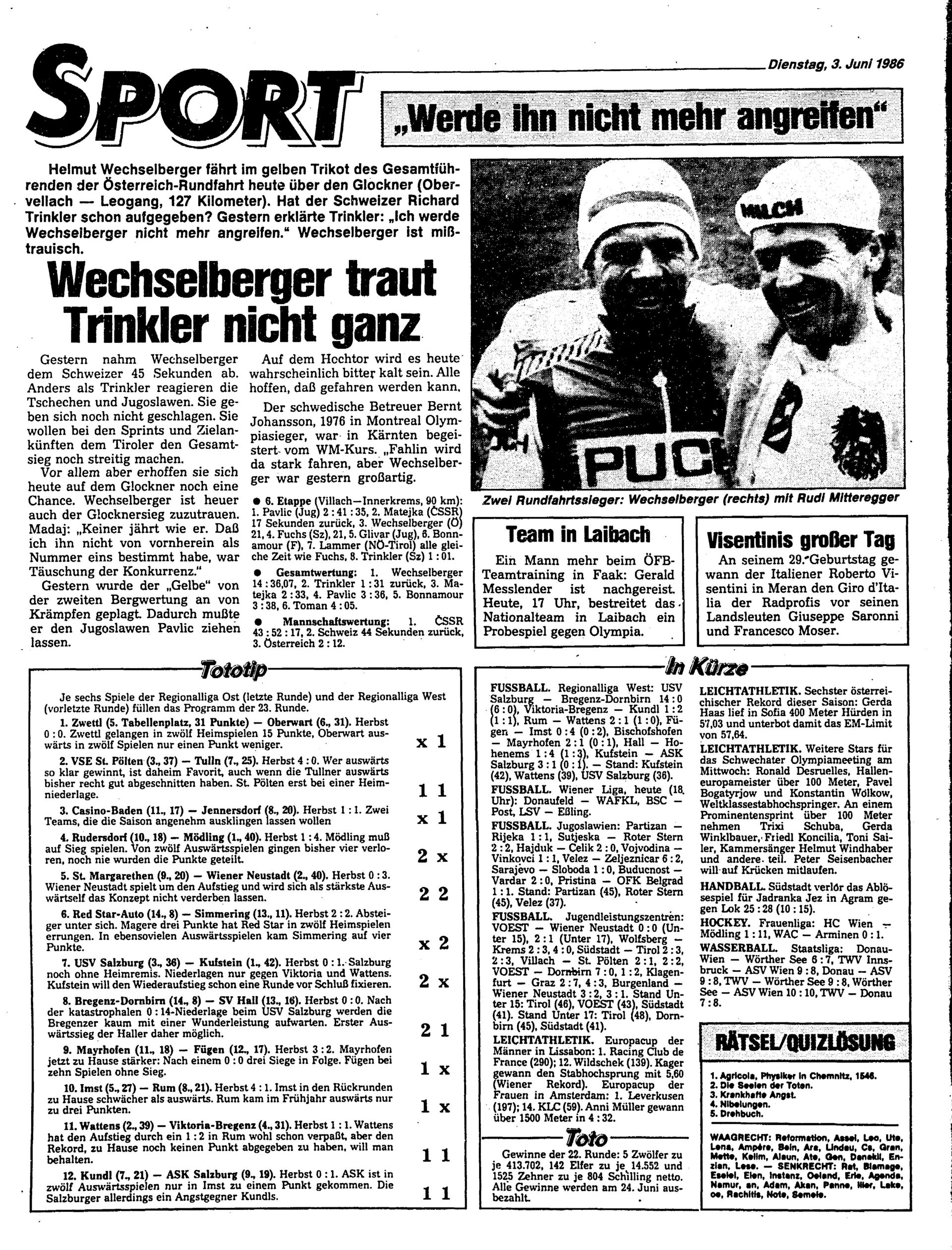 Ausgabe Di. 03.06.1986, Seite 24
