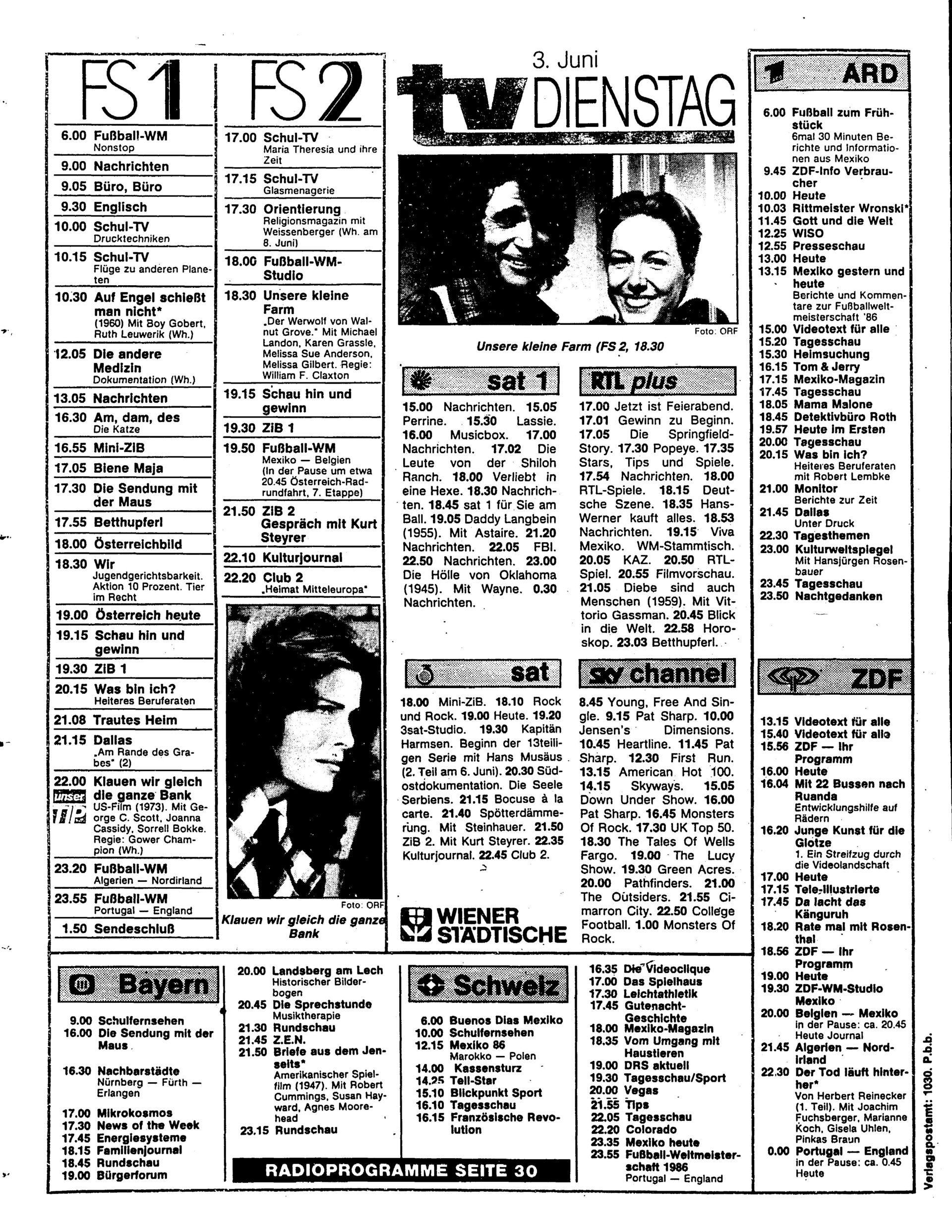 Ausgabe Di. 03.06.1986, Seite 32