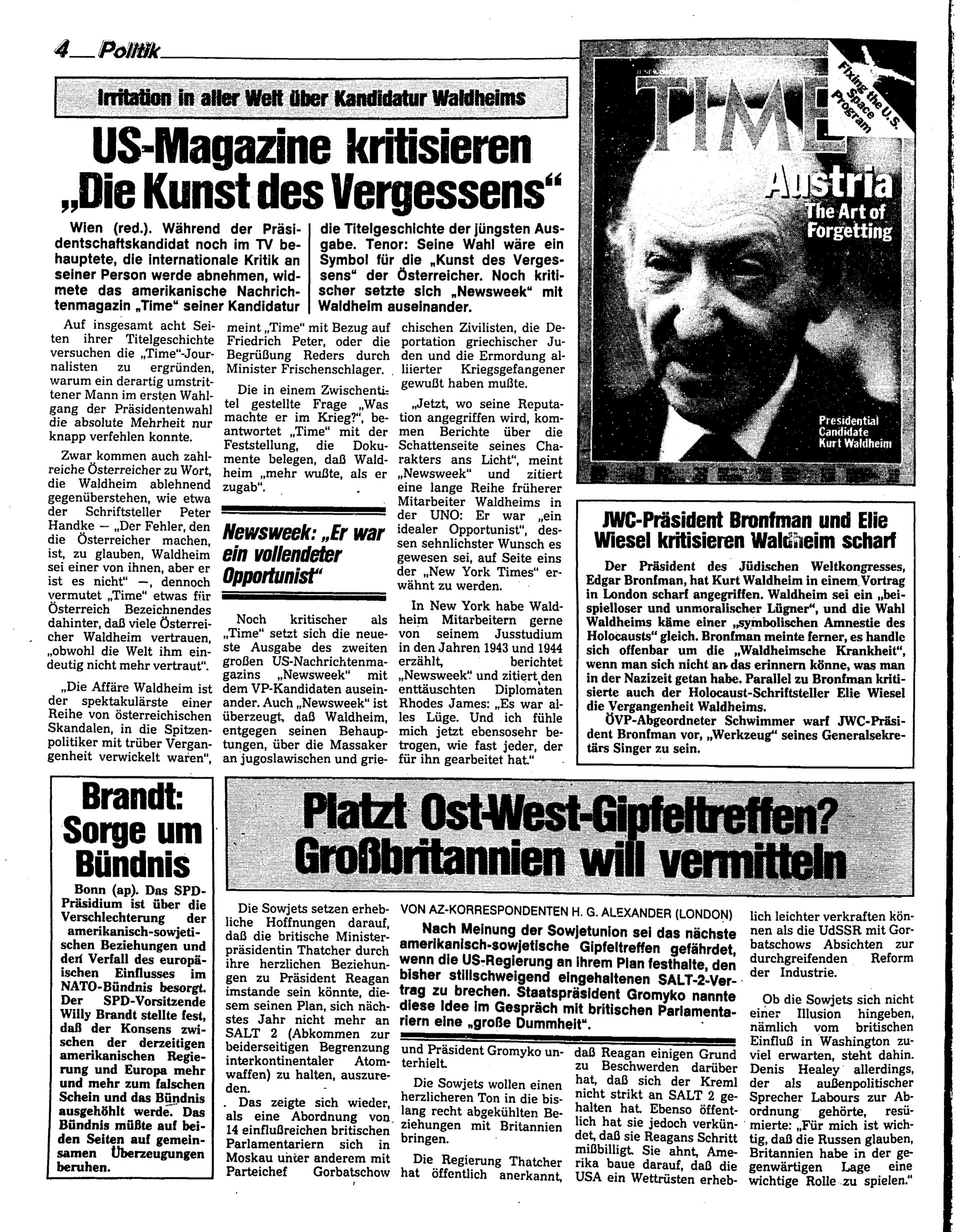 Ausgabe Mi. 04.06.1986, Seite 4