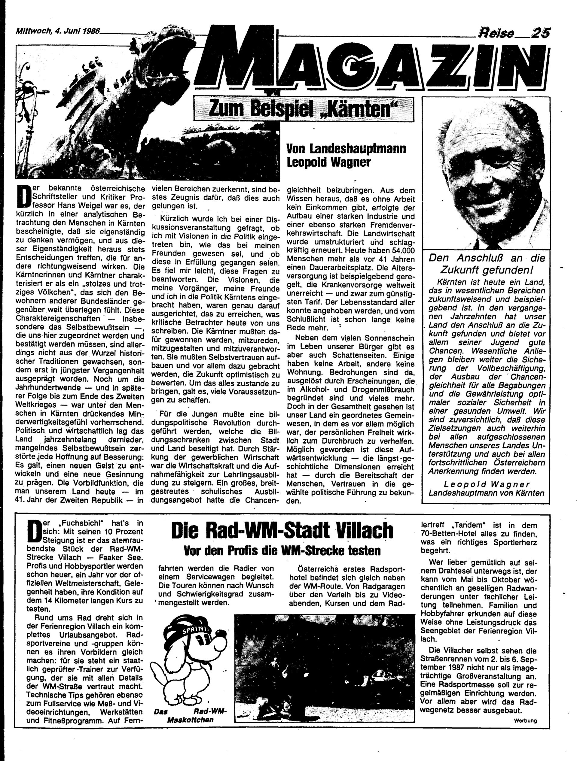Ausgabe Mi. 04.06.1986, Seite 25