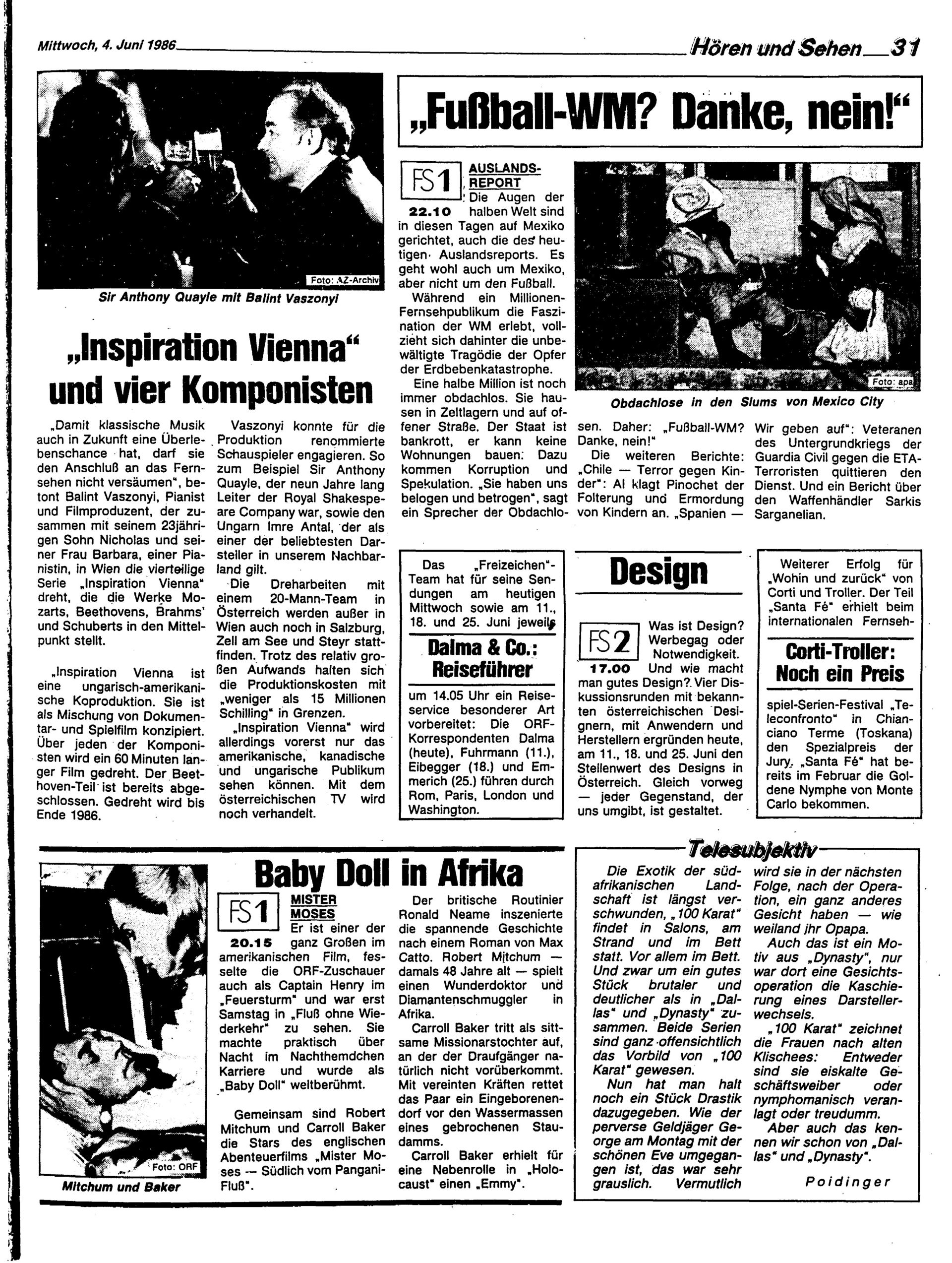 Ausgabe Mi. 04.06.1986, Seite 31