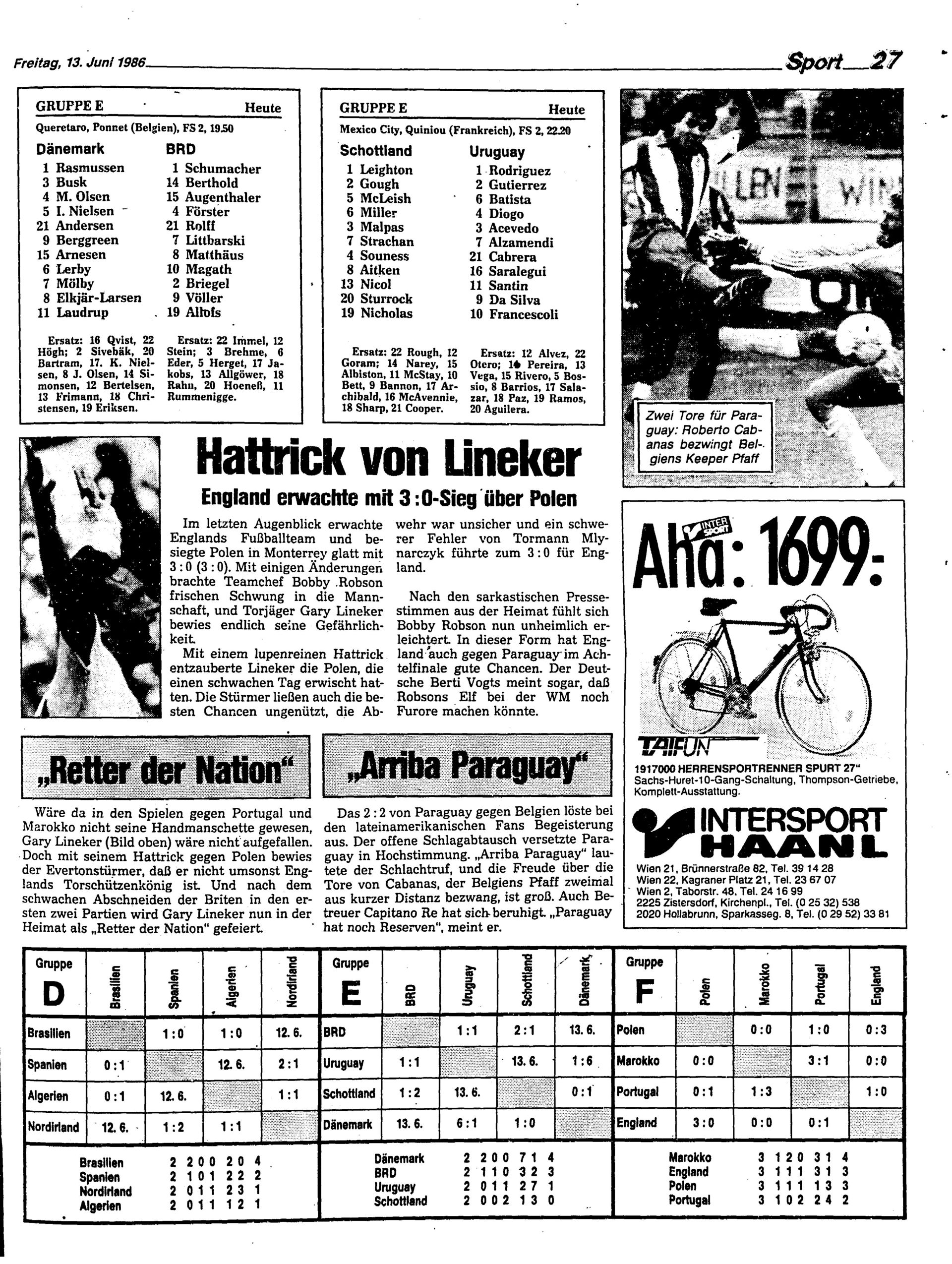 Ausgabe Fr. 13.06.1986, Seite 27