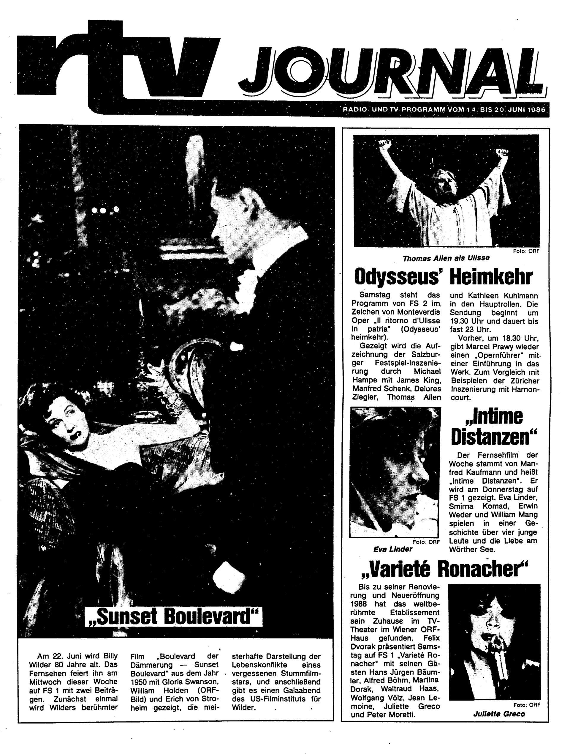 Beilage 1 Fr. 13.06.1986, Seite 1