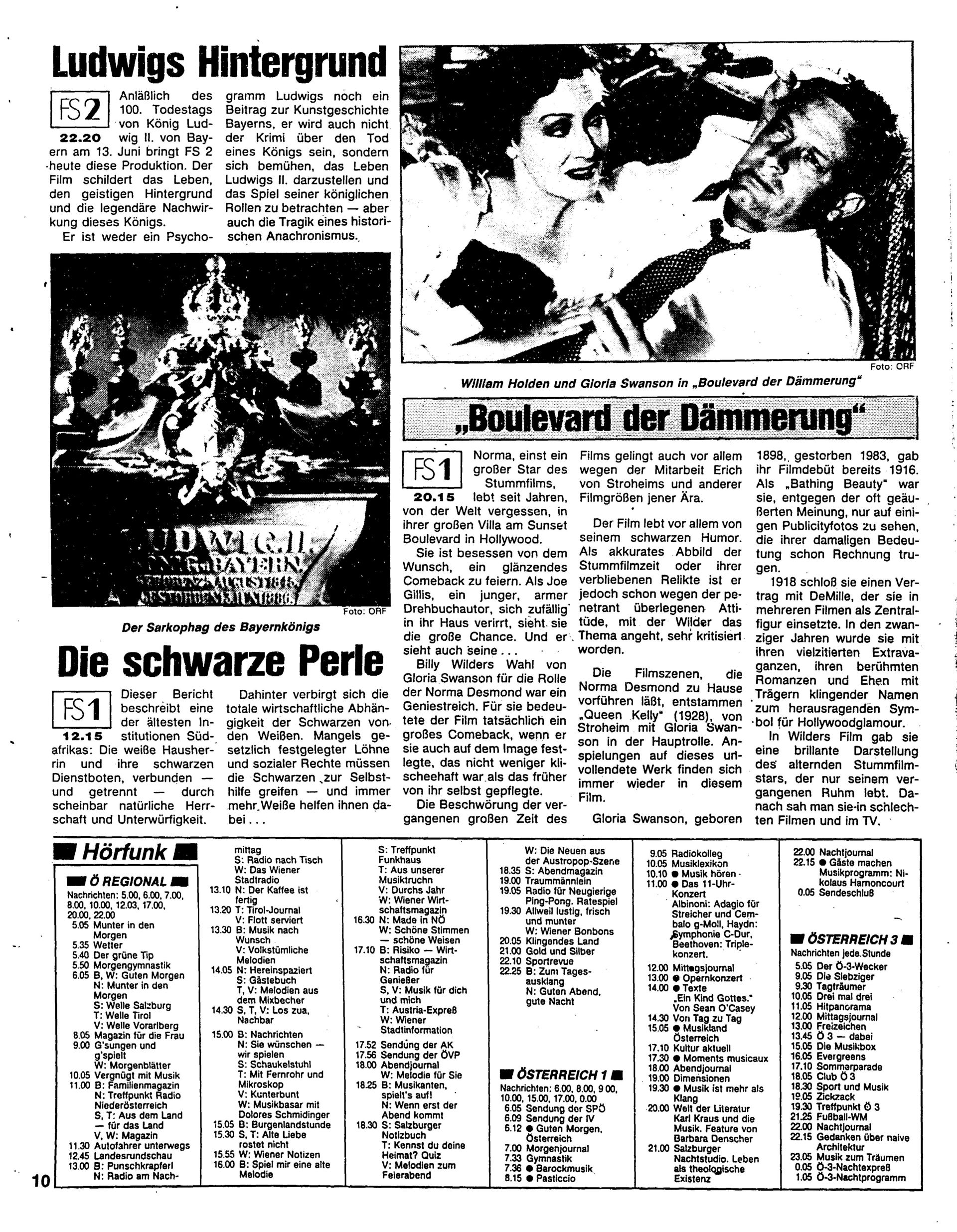 Beilage 1 Fr. 13.06.1986, Seite 10