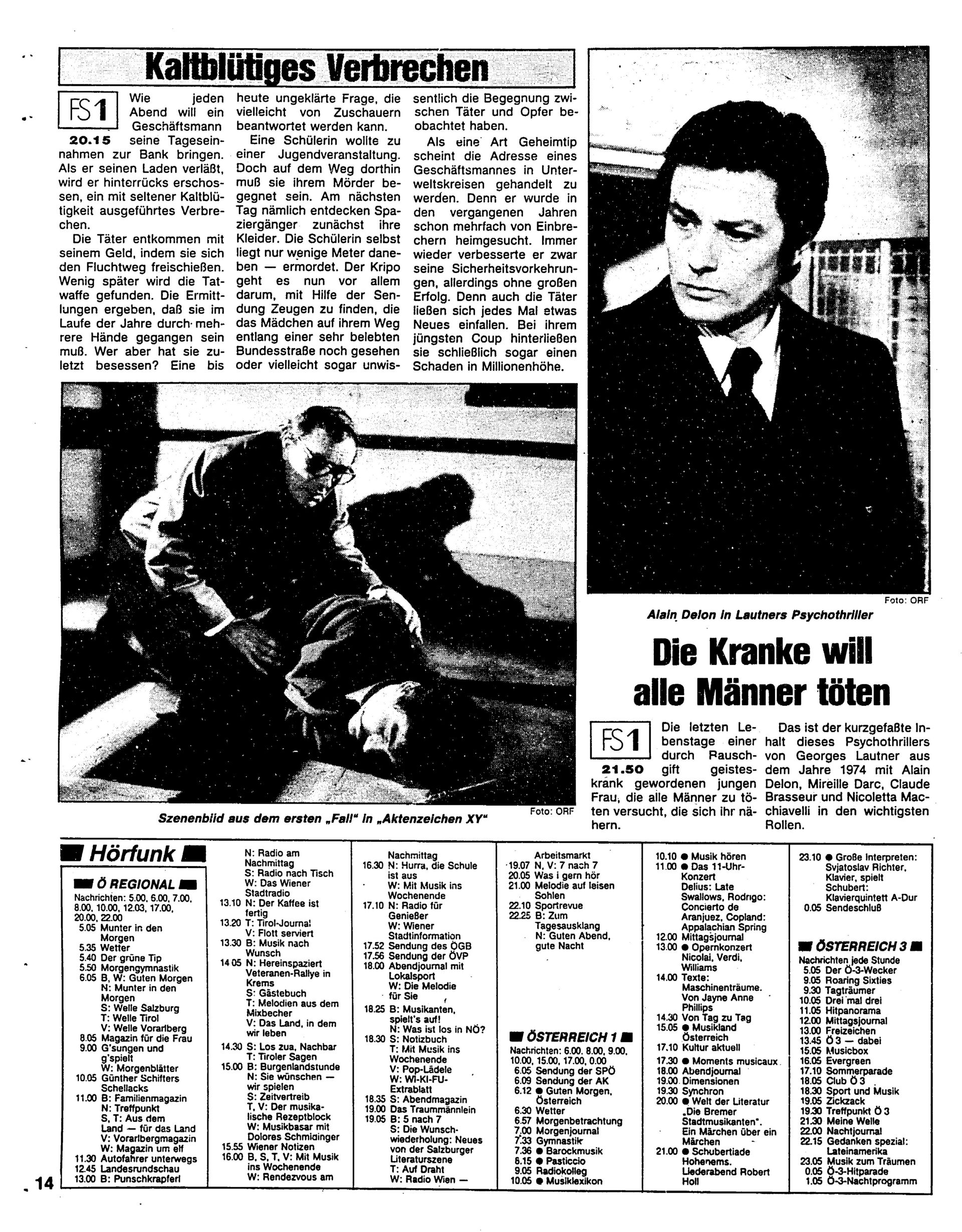 Beilage 1 Fr. 13.06.1986, Seite 14