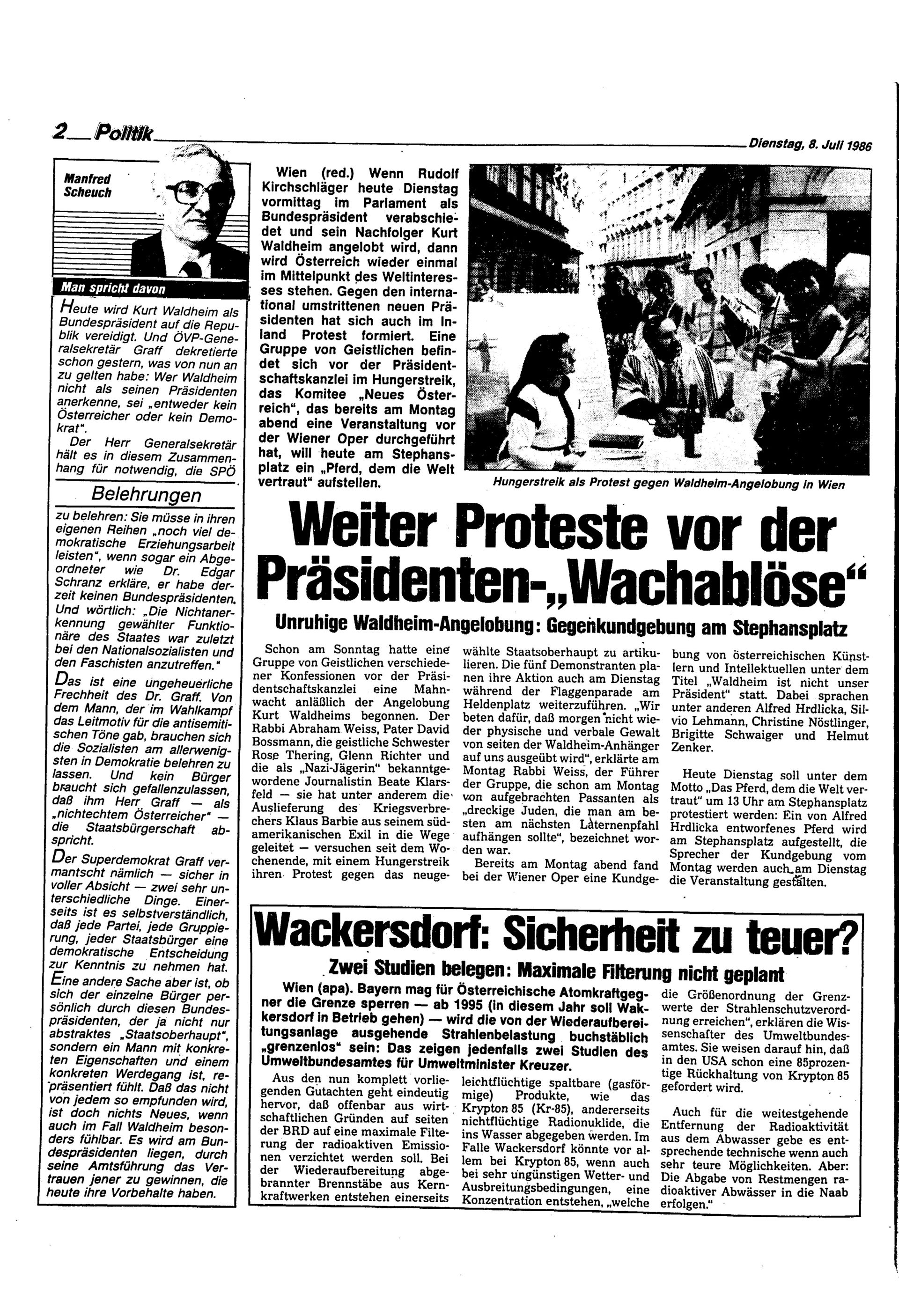 Ausgabe Di. 08.07.1986, Seite 2