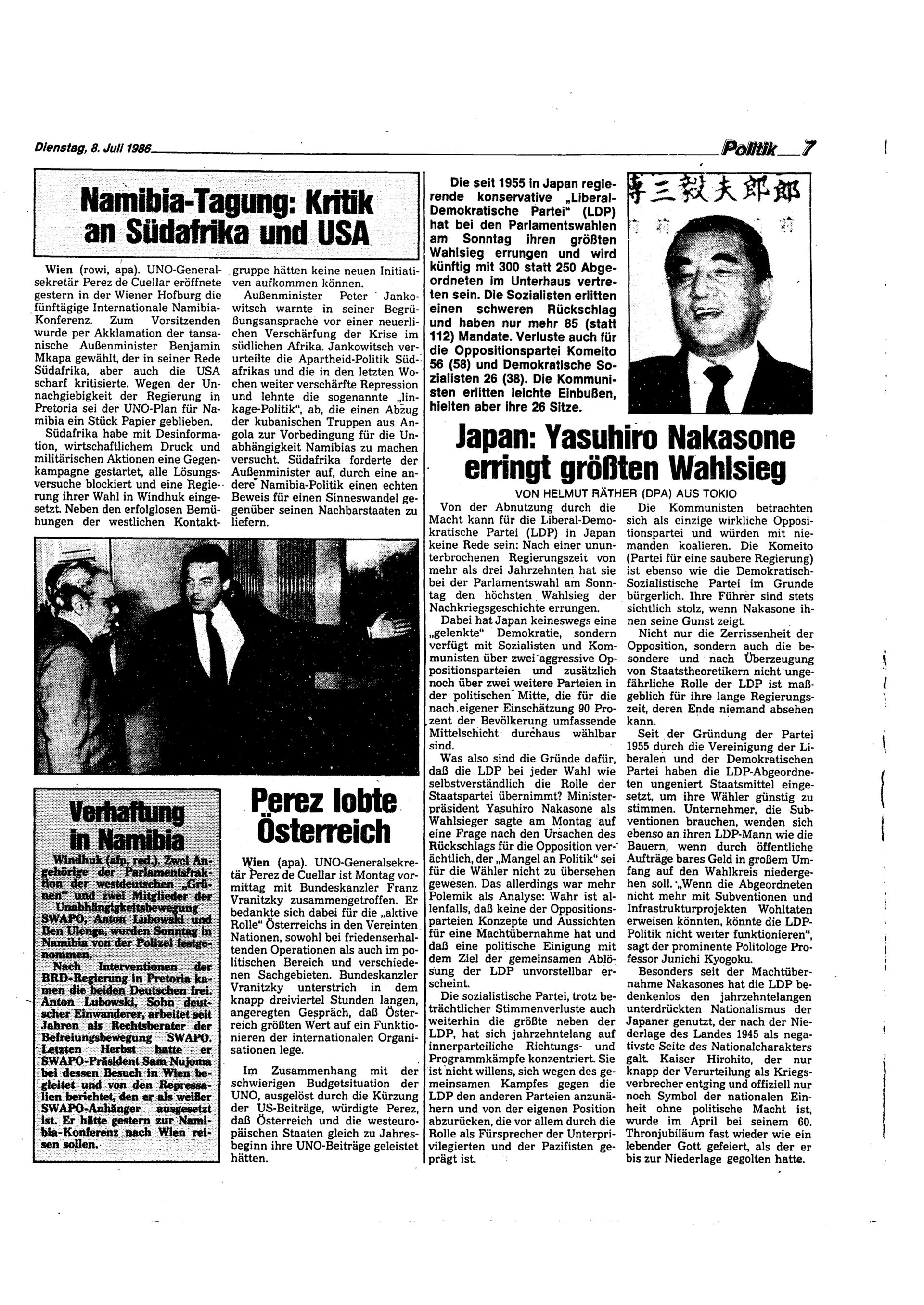 Ausgabe Di. 08.07.1986, Seite 7