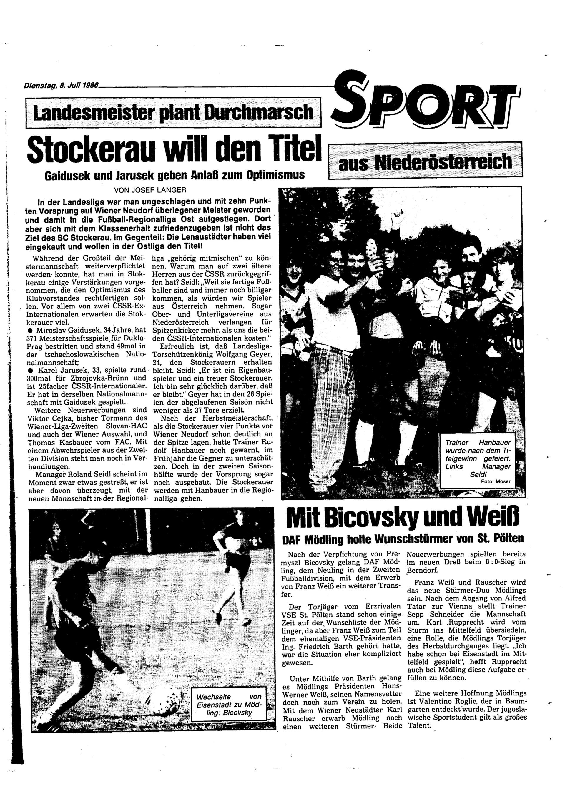 Ausgabe Di. 08.07.1986, Seite 19