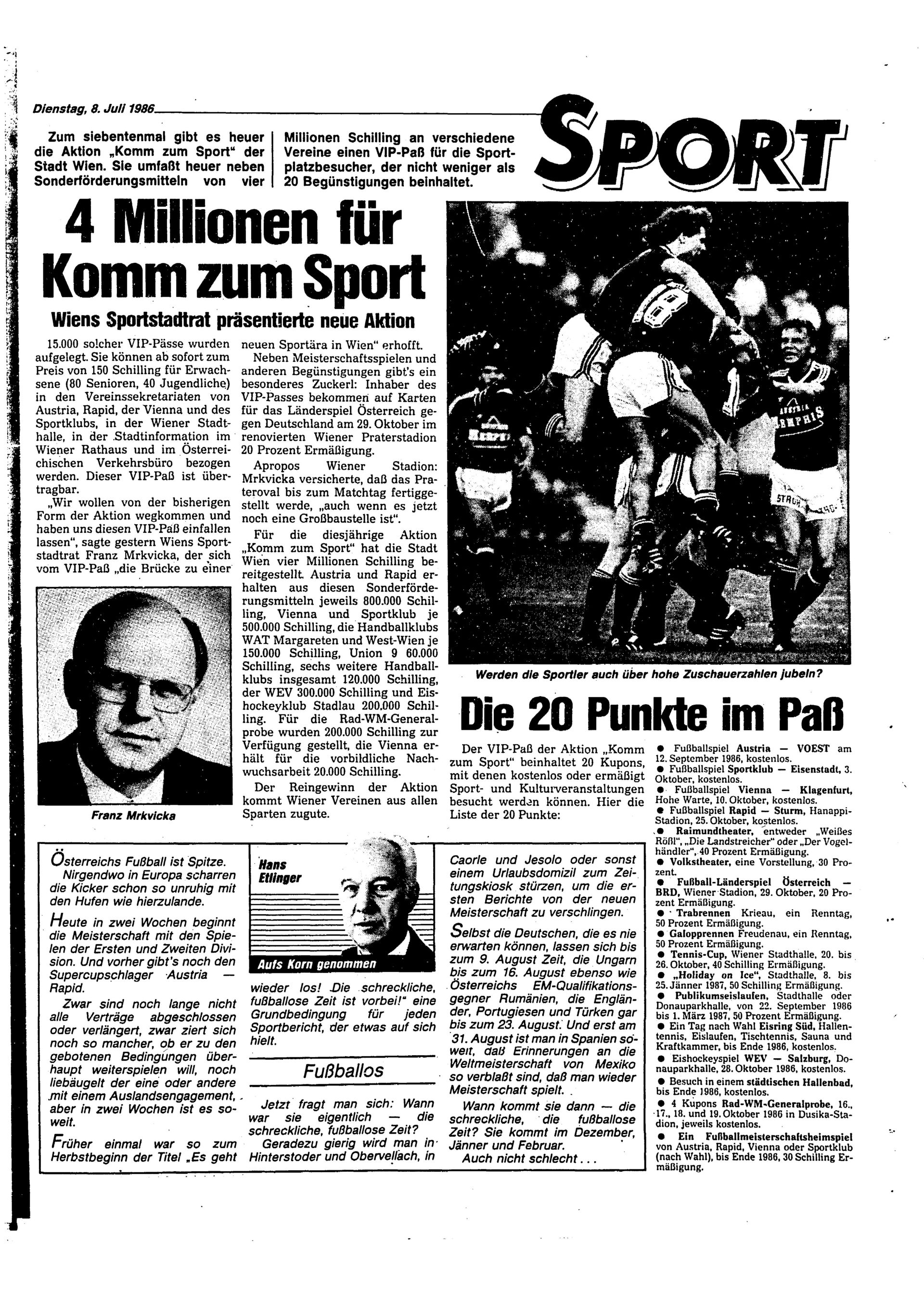 Ausgabe Di. 08.07.1986, Seite 21