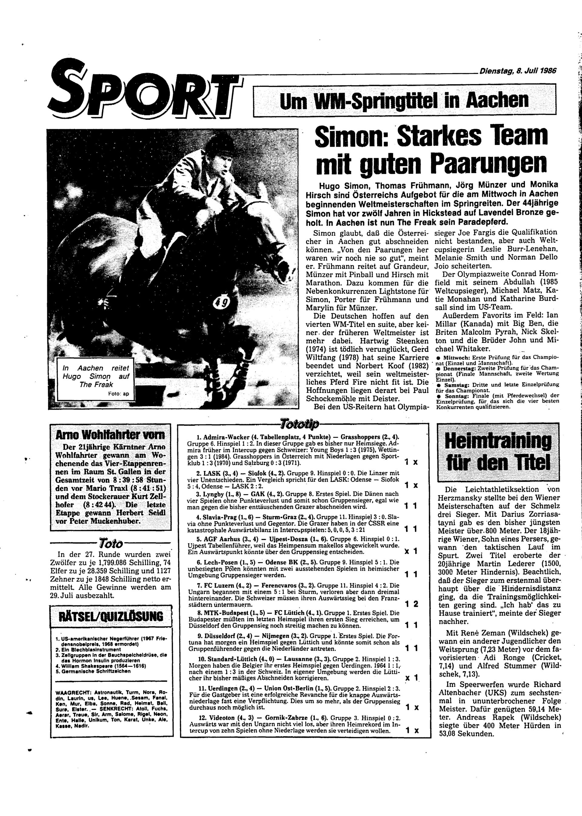 Ausgabe Di. 08.07.1986, Seite 24