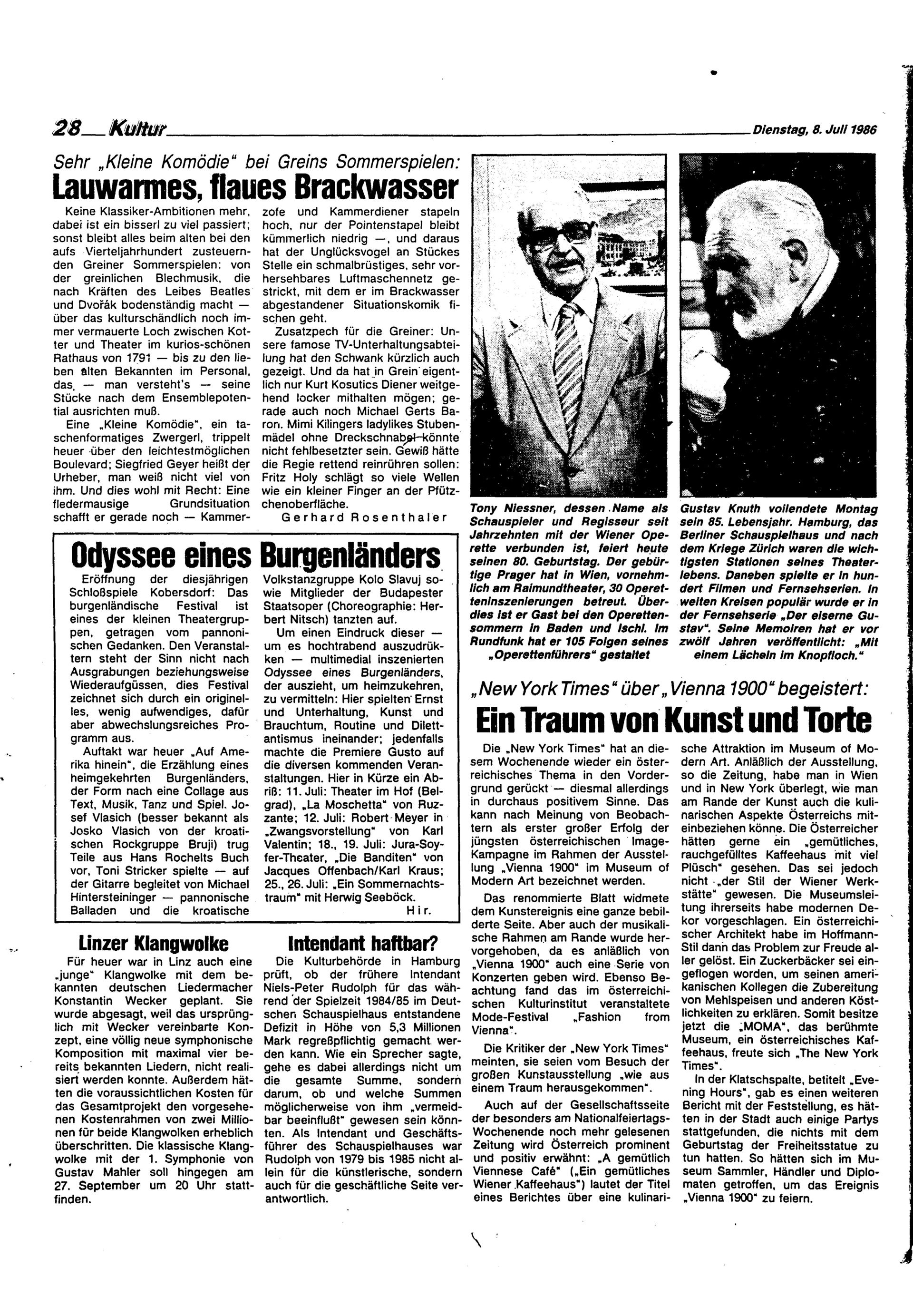Ausgabe Di. 08.07.1986, Seite 28