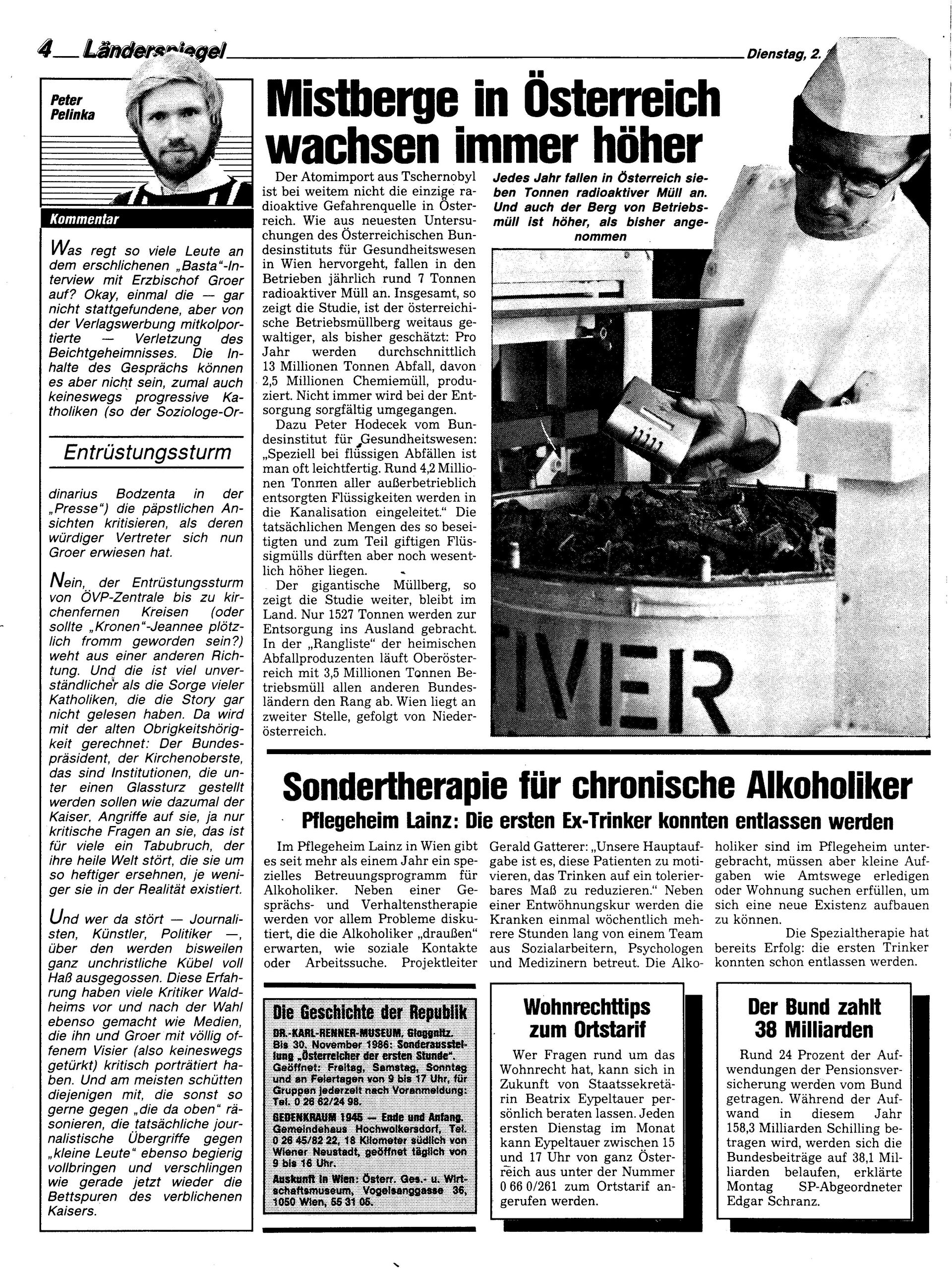 Ausgabe Di. 02.09.1986, Seite 4